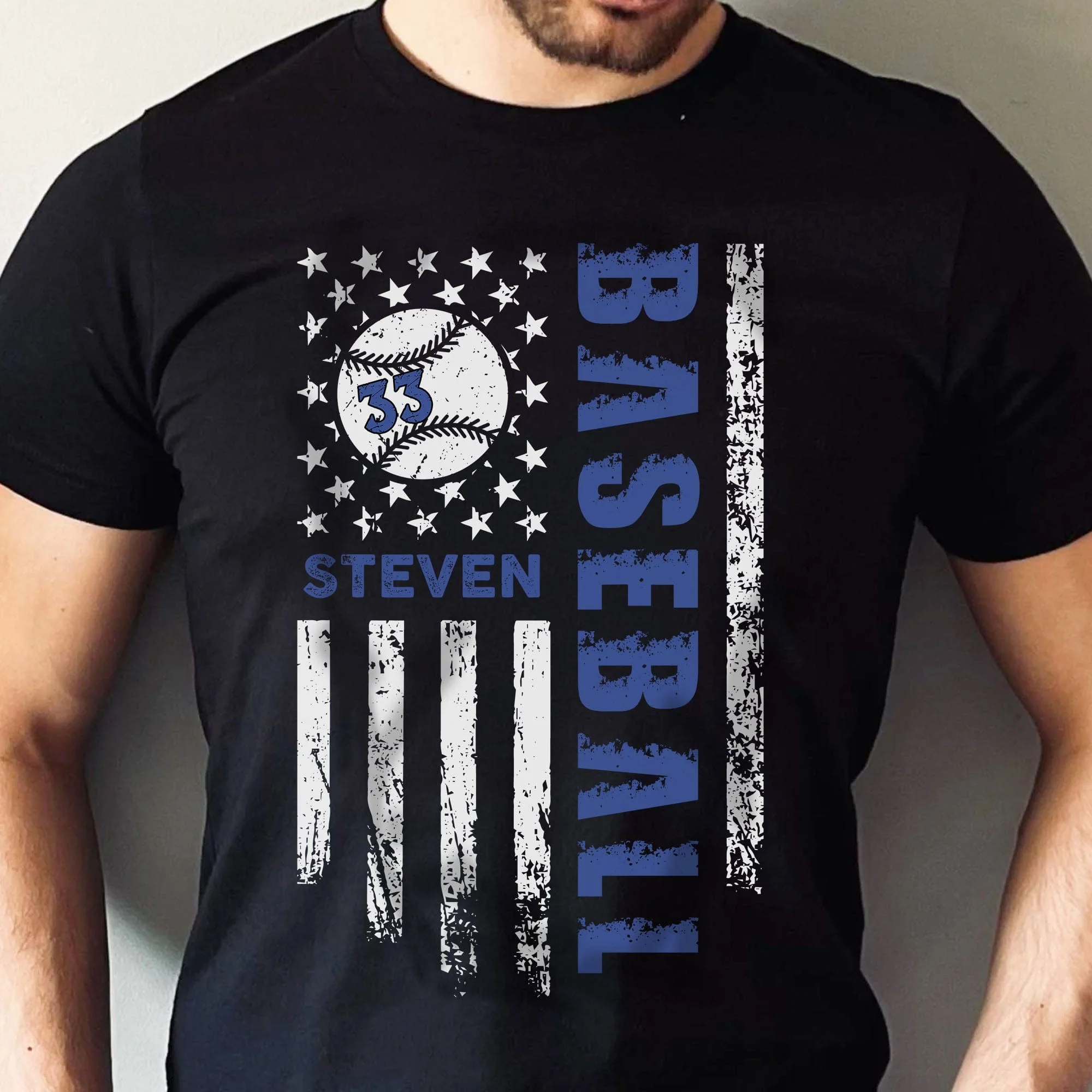 Personalized Custom Baseball Shirts C524 - Image 2