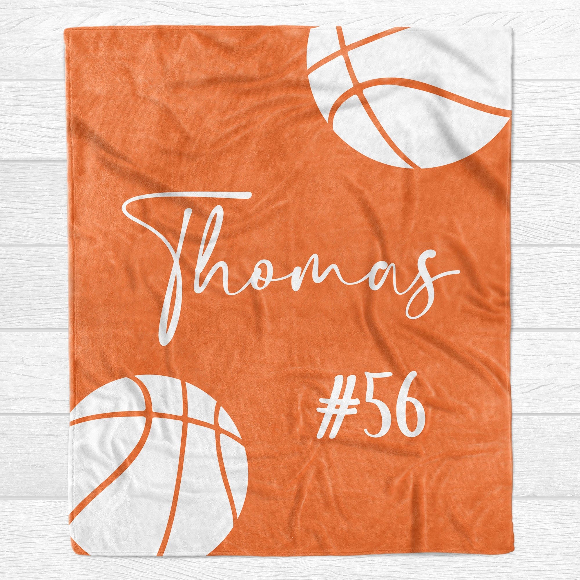 Personalized Custom Basketball Blanket C528