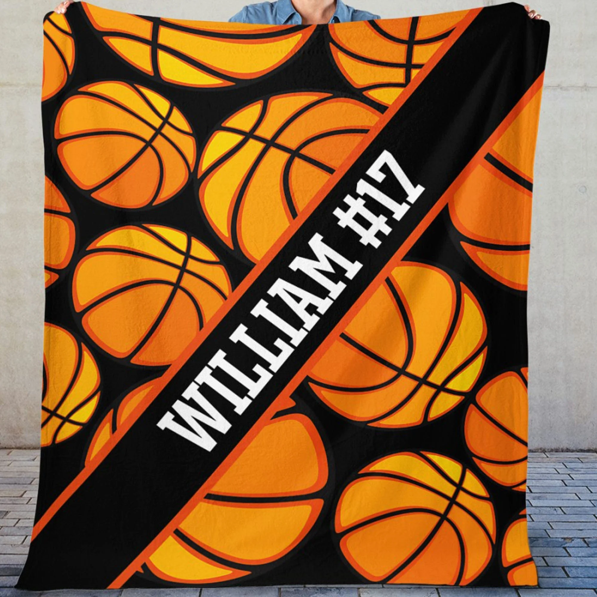 Personalized Custom Basketball Blanket H533 - Image 4