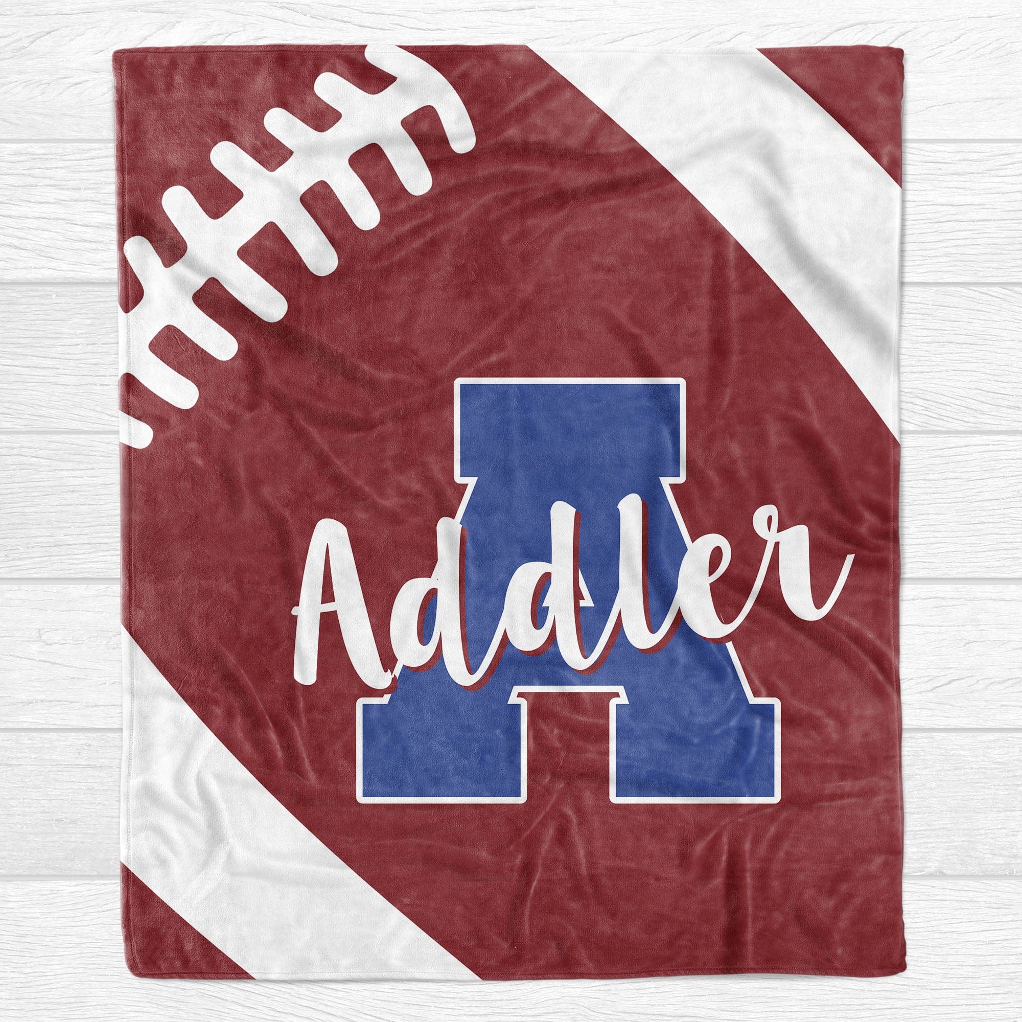 Personalized Custom Football Blanket C530