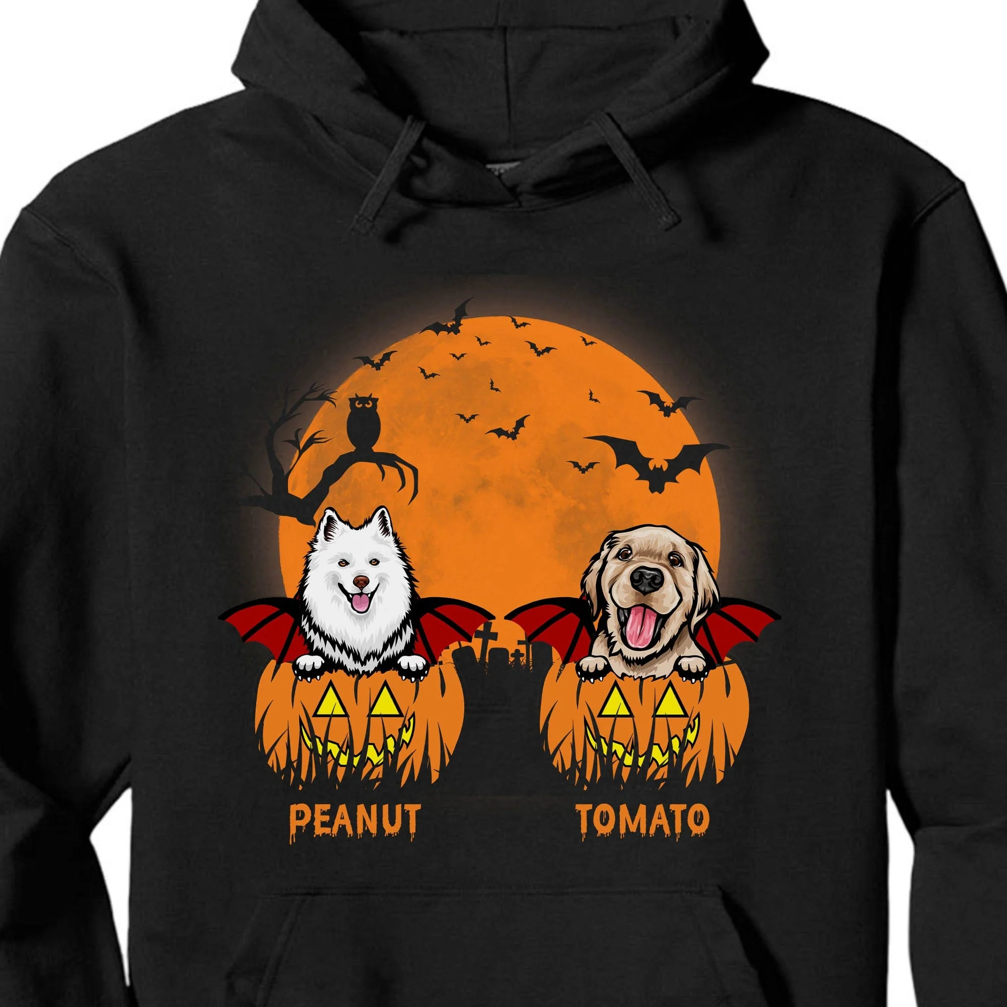 Personalized Custom Frontside Shirt, Halloween Ideas, Gift For Dog Lovers C459 - Image 4