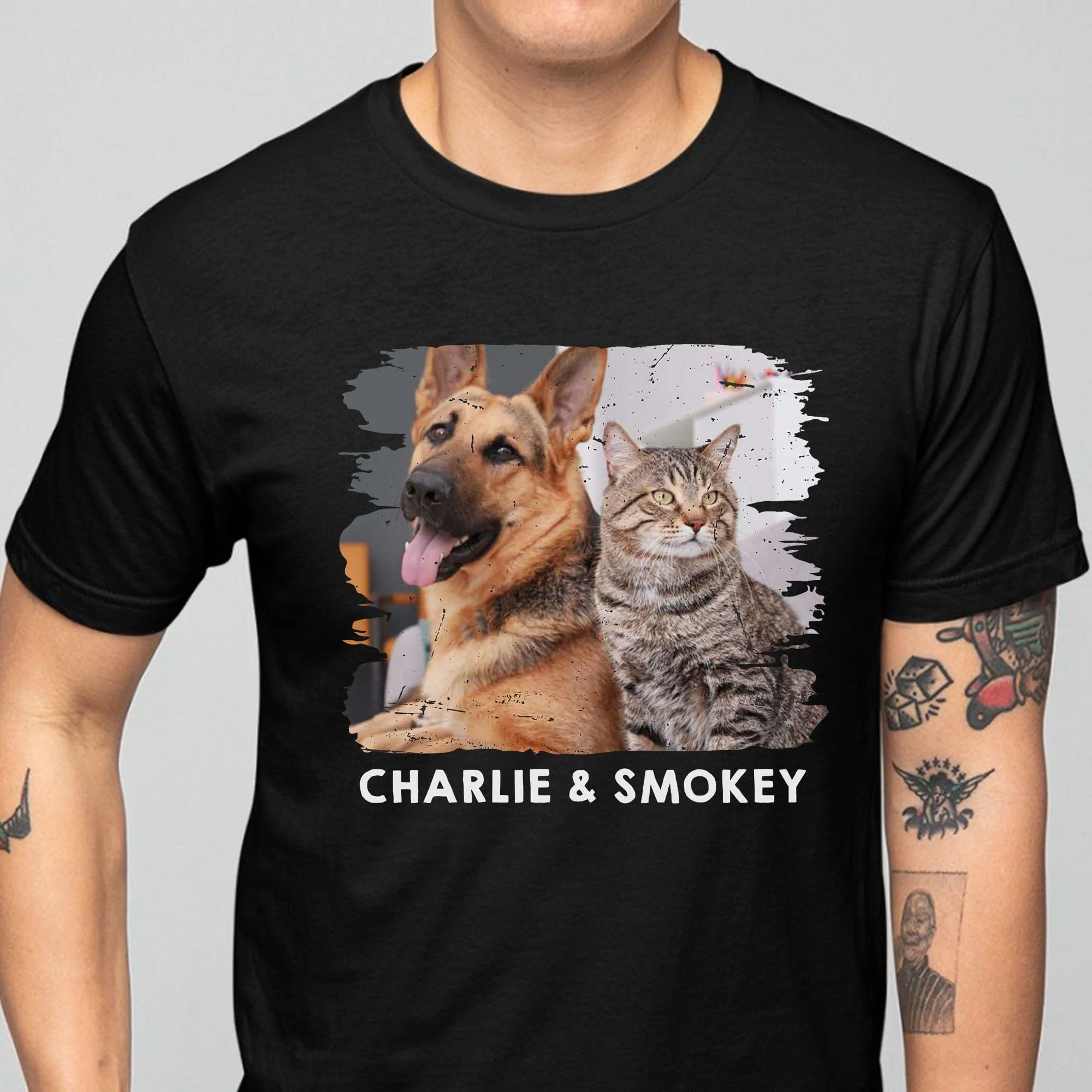 Personalized Custom Photo Dog Cat Pet Shirt C606 890765