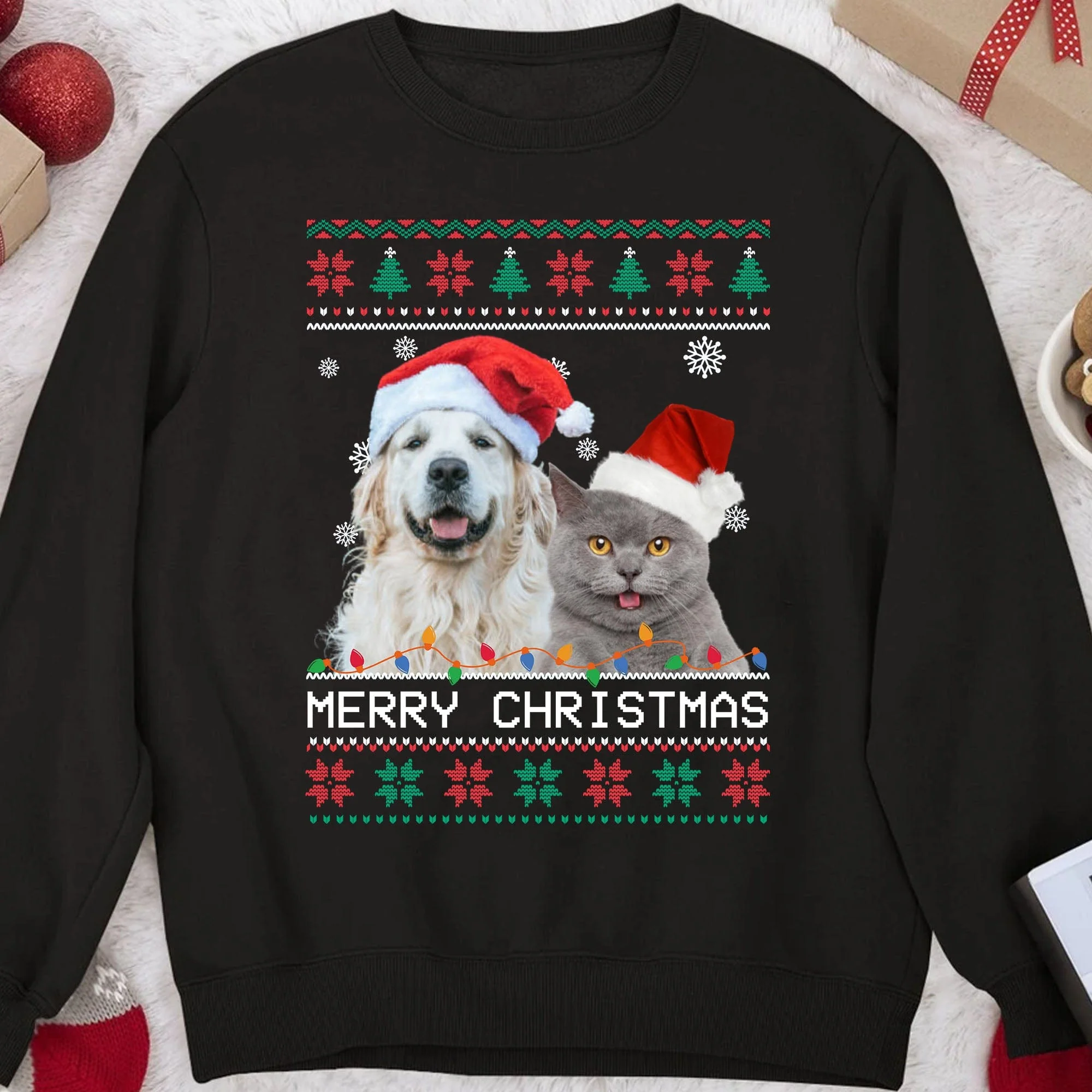 Personalized Custom Photo Dog Cat Pet Sweatshirt C566 891557