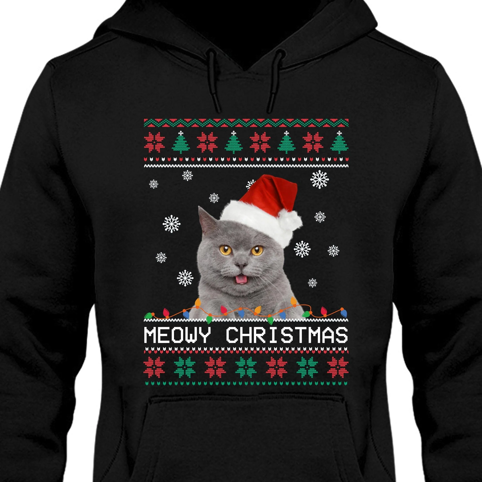 Personalized Custom Photo Dog Cat Pet Sweatshirt C566 891557 - Image 3