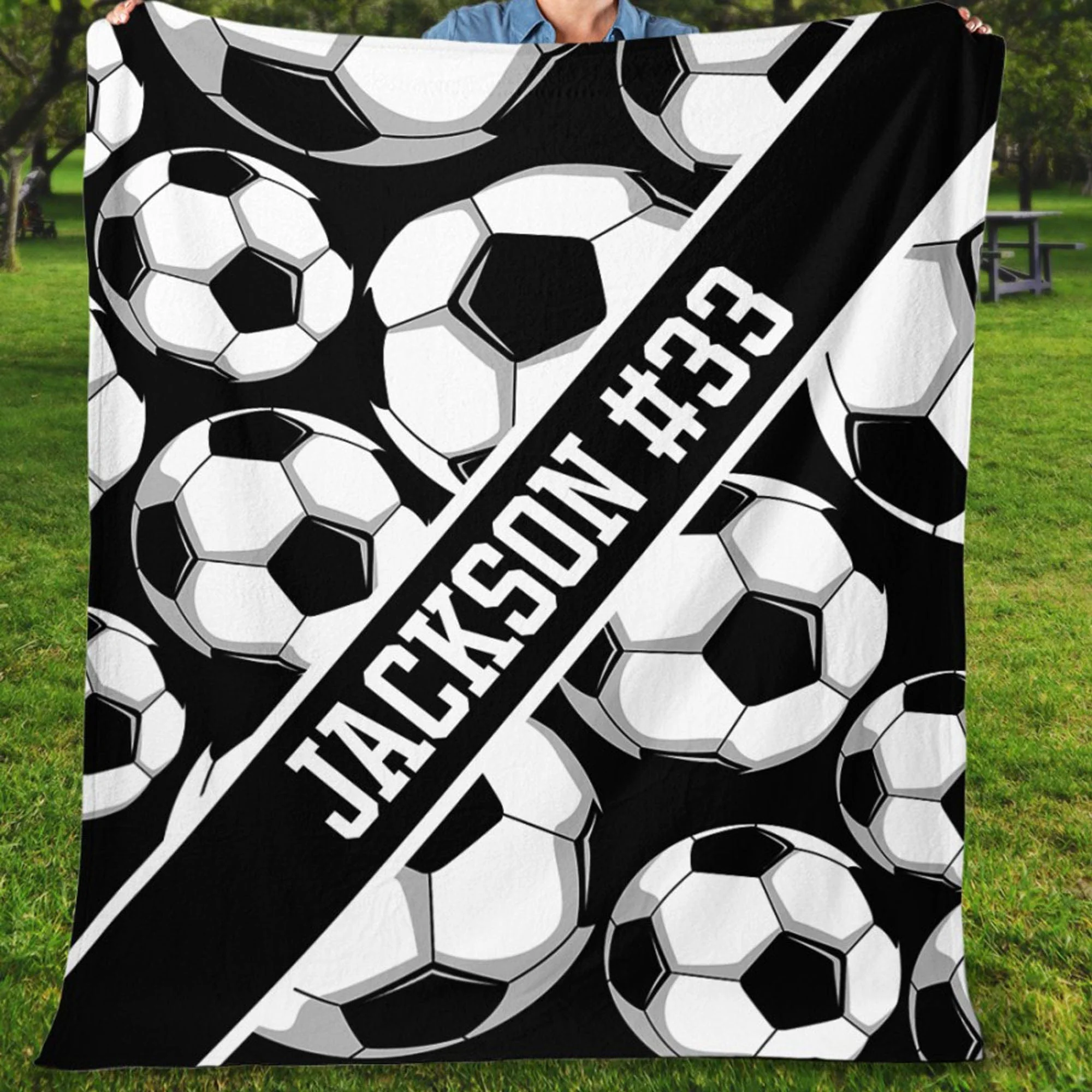 Personalized Custom Soccer Blanket H533 - Image 3