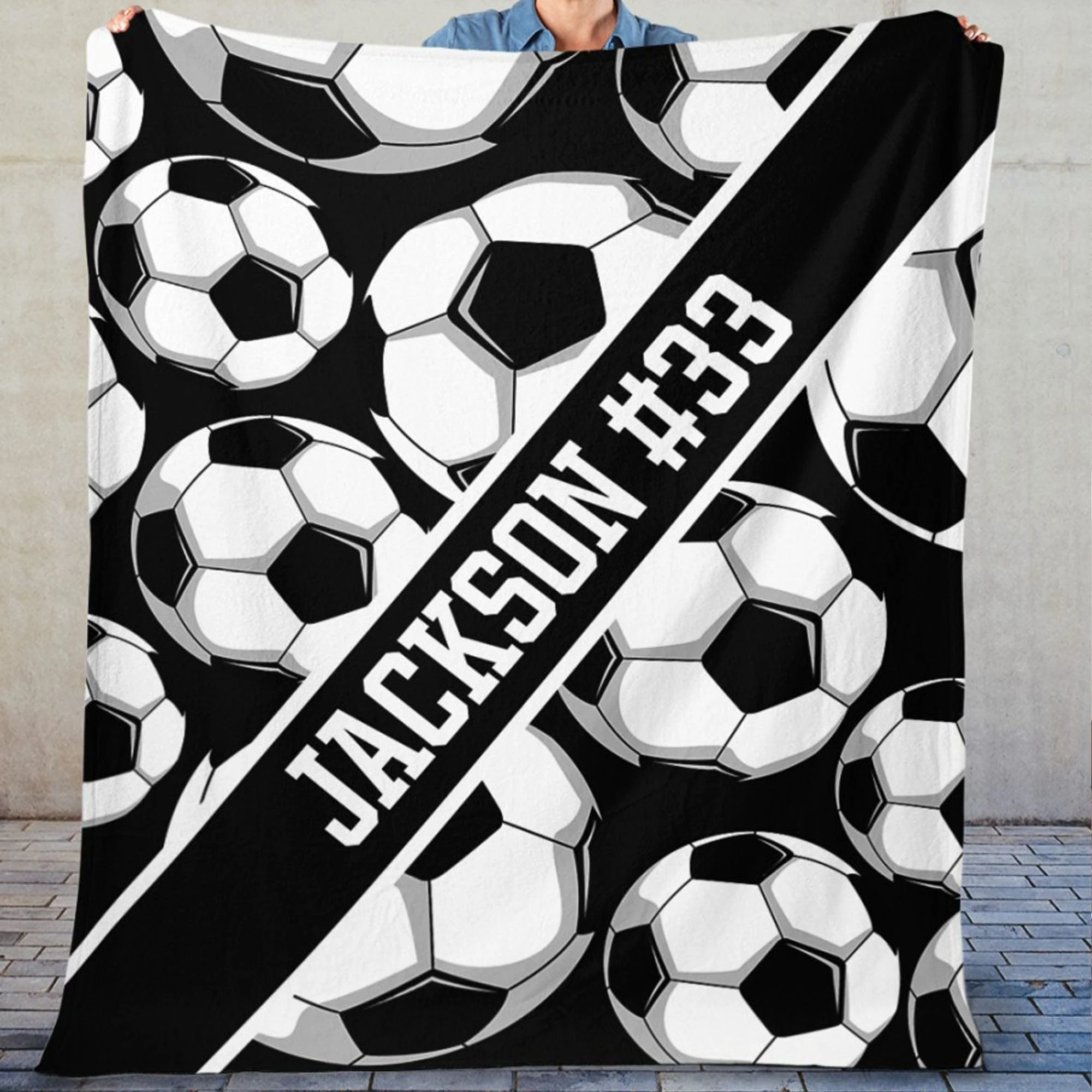 Personalized Custom Soccer Blanket H533 - Image 4