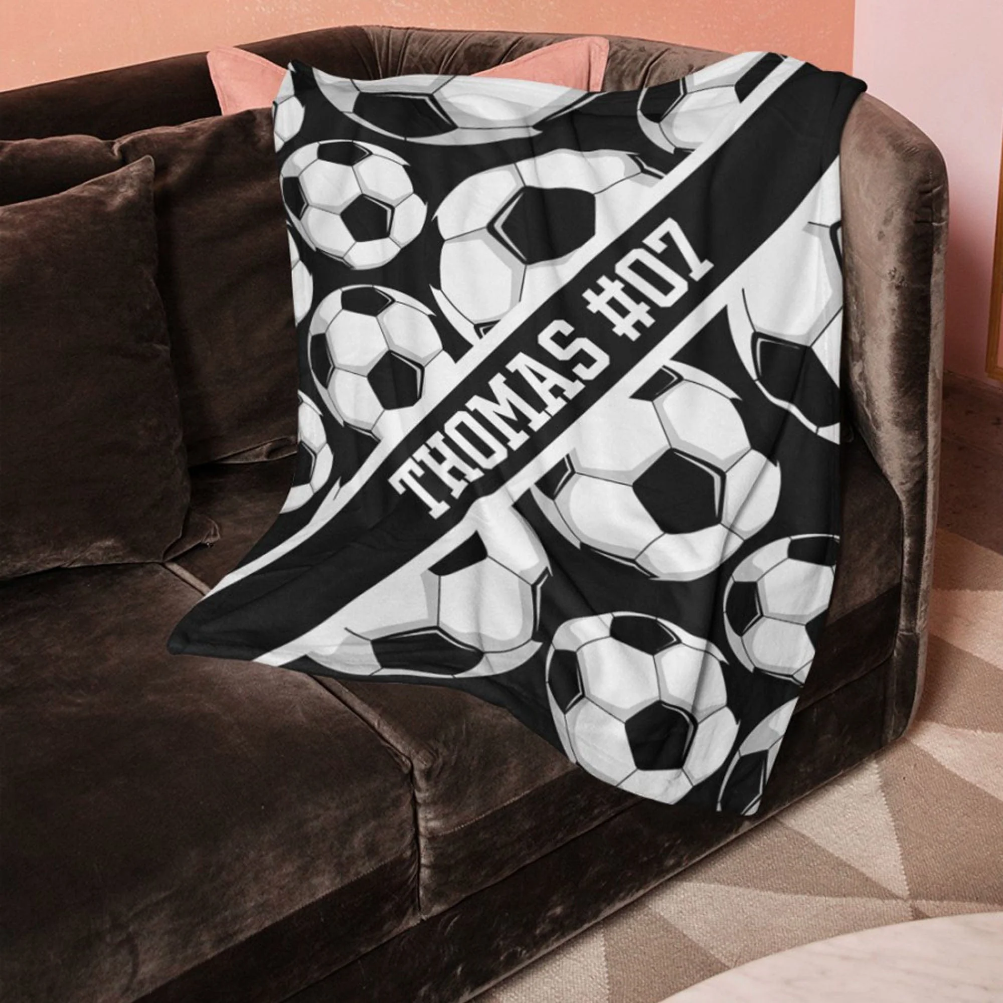 Personalized Custom Soccer Blanket H533 - Image 5