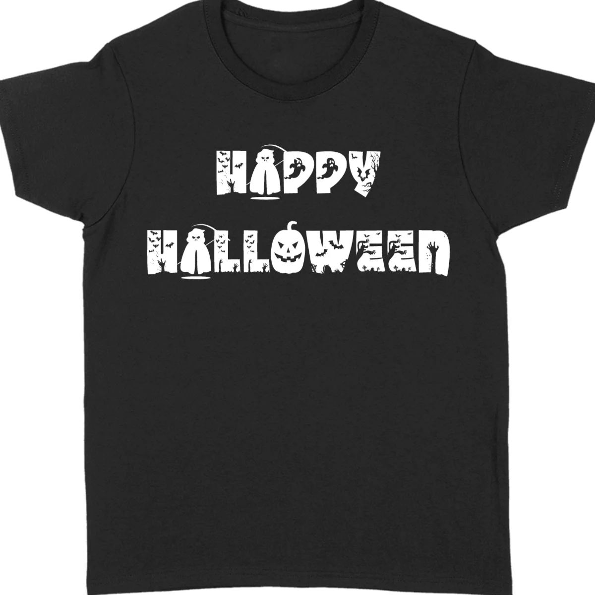 Apparel For Halloween Custom Text Shirt - Image 2