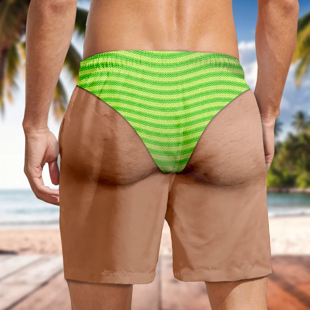 Personalized Funny Underwear Illusion Beach Shorts CH07 180150 - Image 3