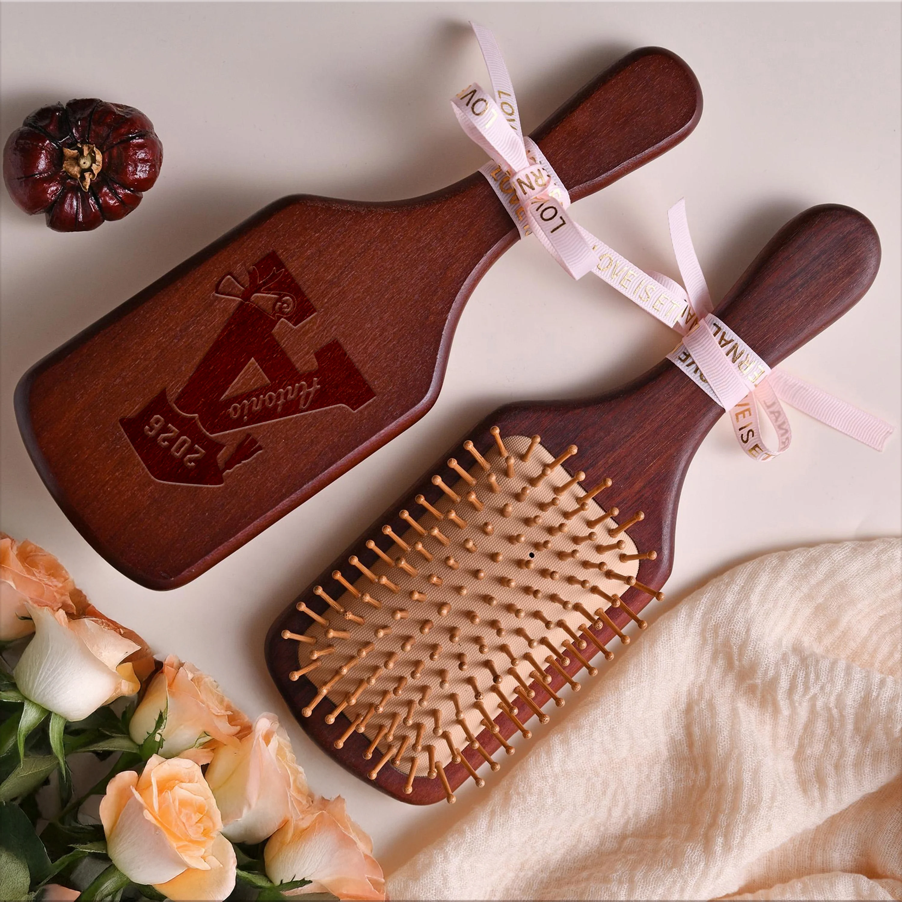 Personalized Graduation Gift Engraved Bamboo Comb Gift For Family, Lover LM32 897535 - Image 5
