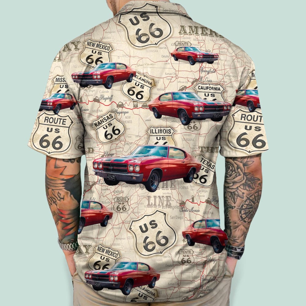 Personalized Hawaiian Shirt Upload Car Photo N369 888386 120728 - Image 2