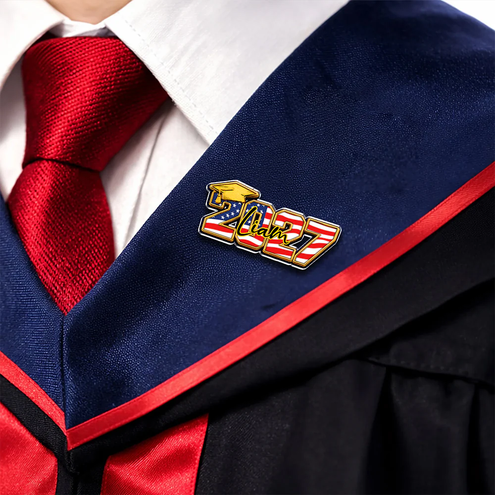 Personalized Name Class of 2026 Graduation Acrylic Pin HA75 921030 - Image 6