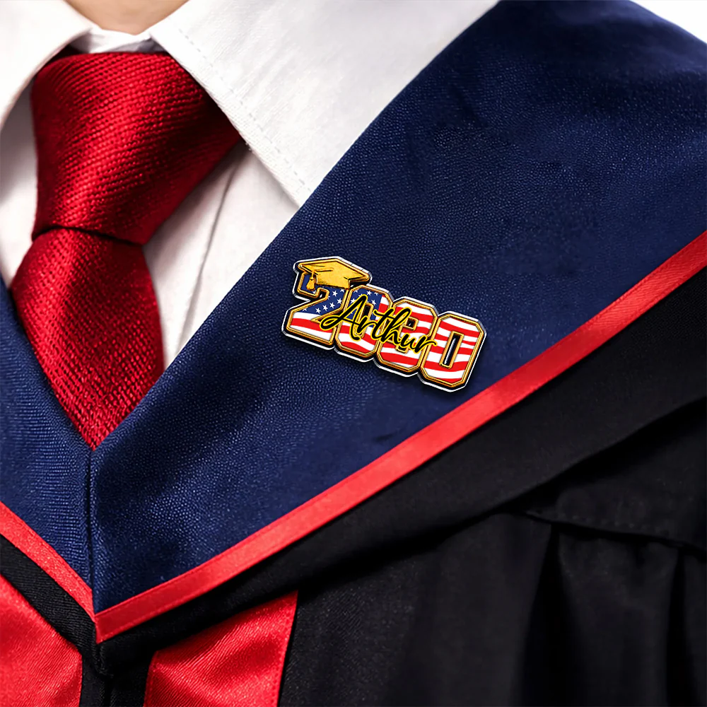 Personalized Name Class of 2026 Graduation Acrylic Pin HA75 921030 - Image 9
