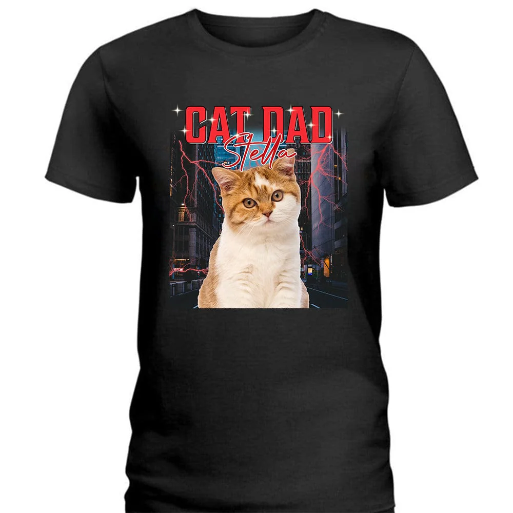 Personalized Photo Retro Vintage Cat Portrait Shirt DA199 889683 - Image 6