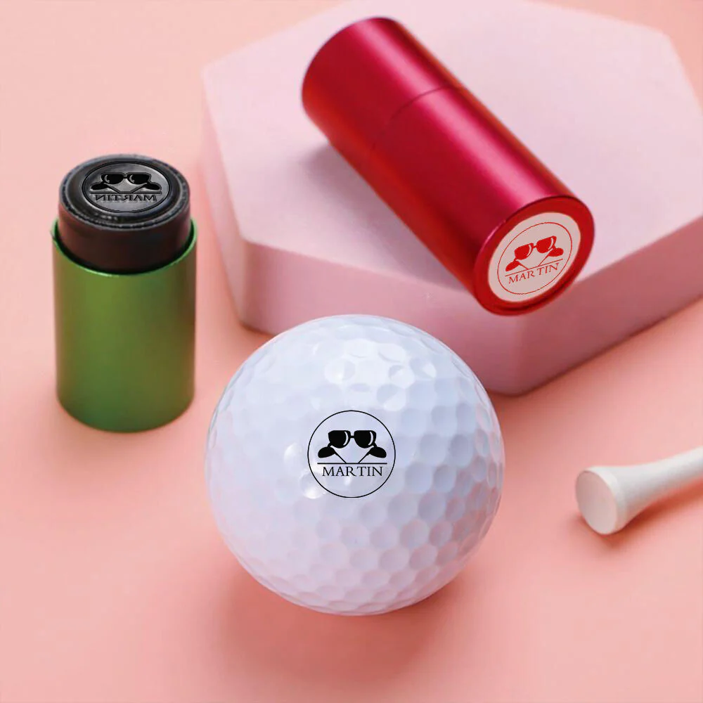 Personalized Sunglasses Name Golf Ball Stamp Box Golf Gifts for Men, Funny Gift LM32 897539 - Image 2