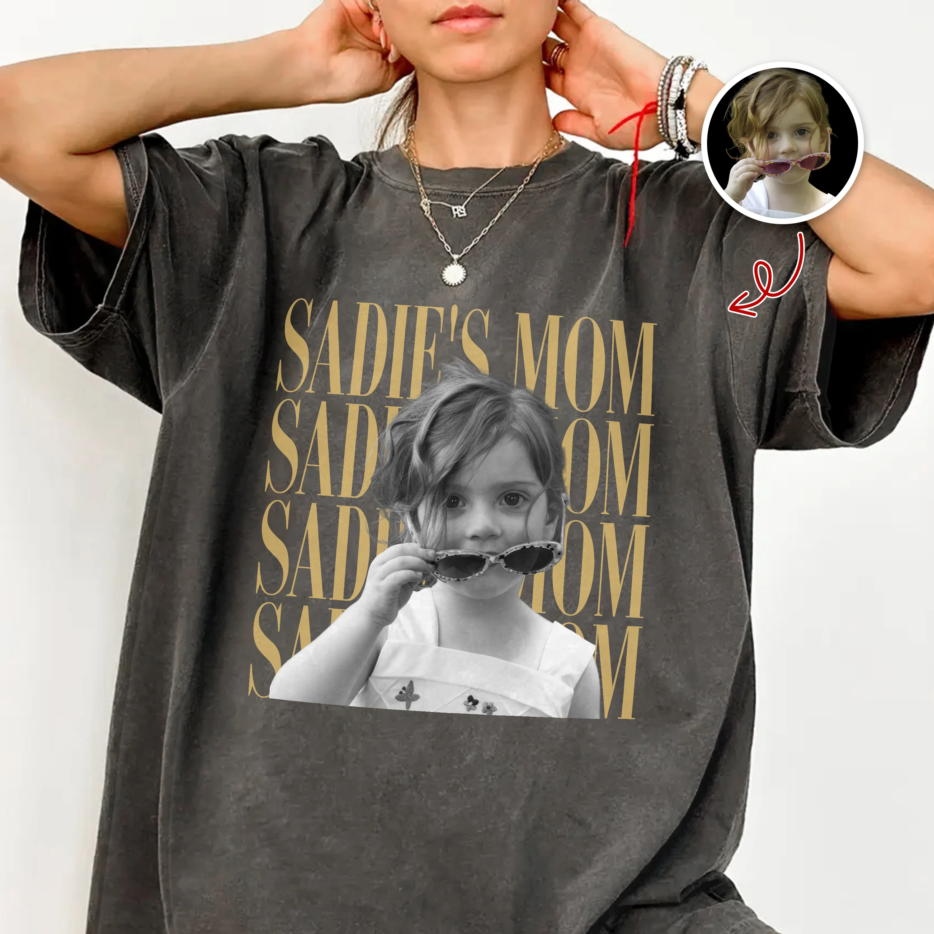 Personalized Vintage Photo Family Comfort Shirt - Dad Mom Gift HO82 902742 - Image 5