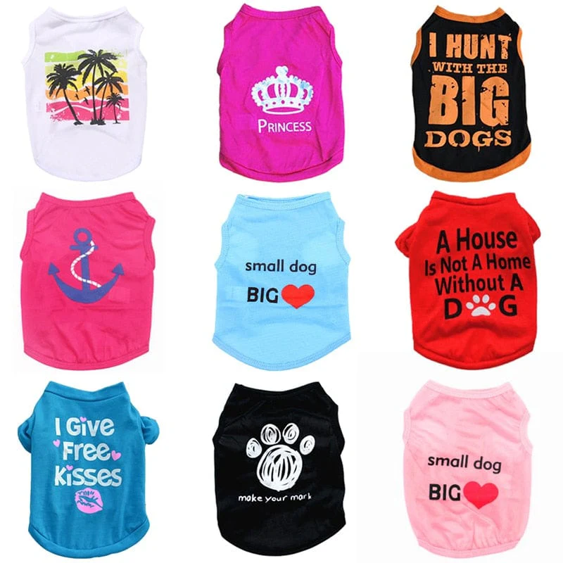 Summer Puppy Pet Clothing For Dog