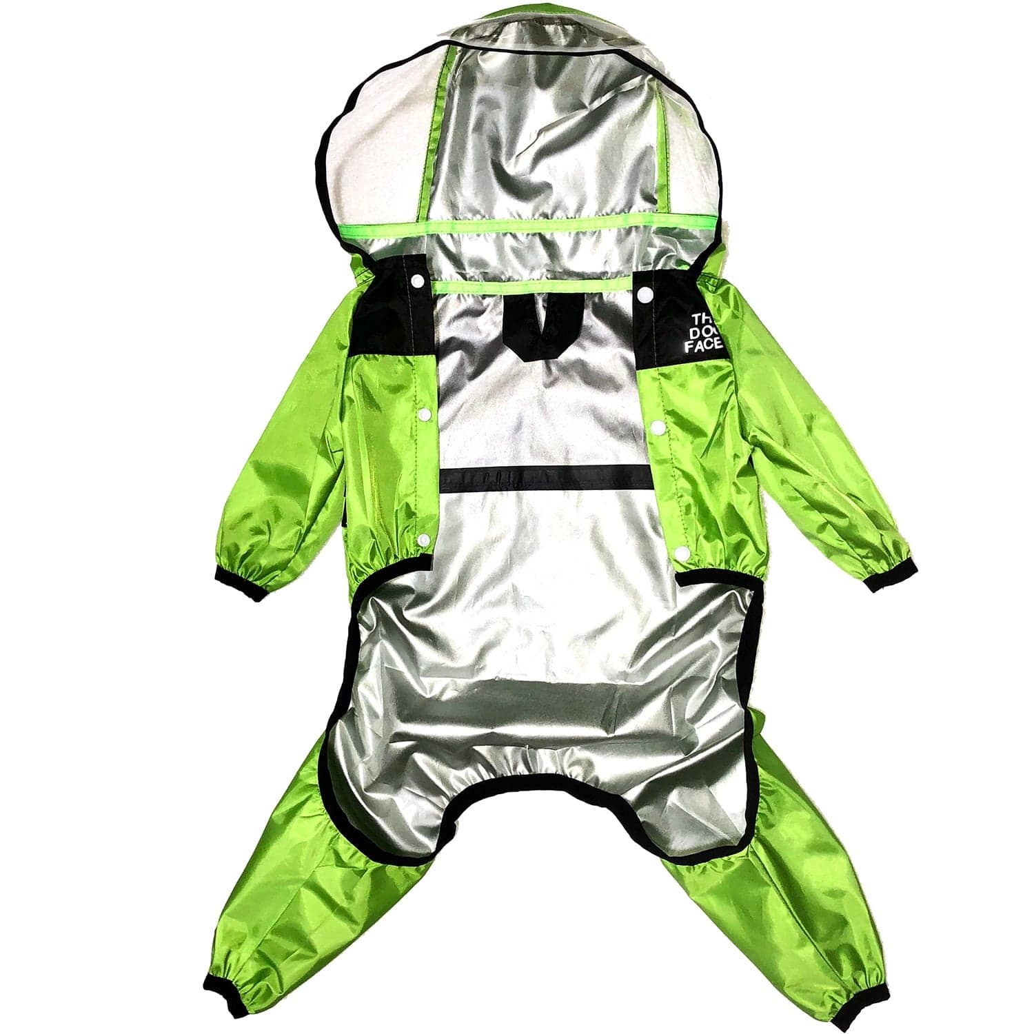 Waterproof Raincoat Transparent Hooded Jumpsuit Dog Cat - Image 6
