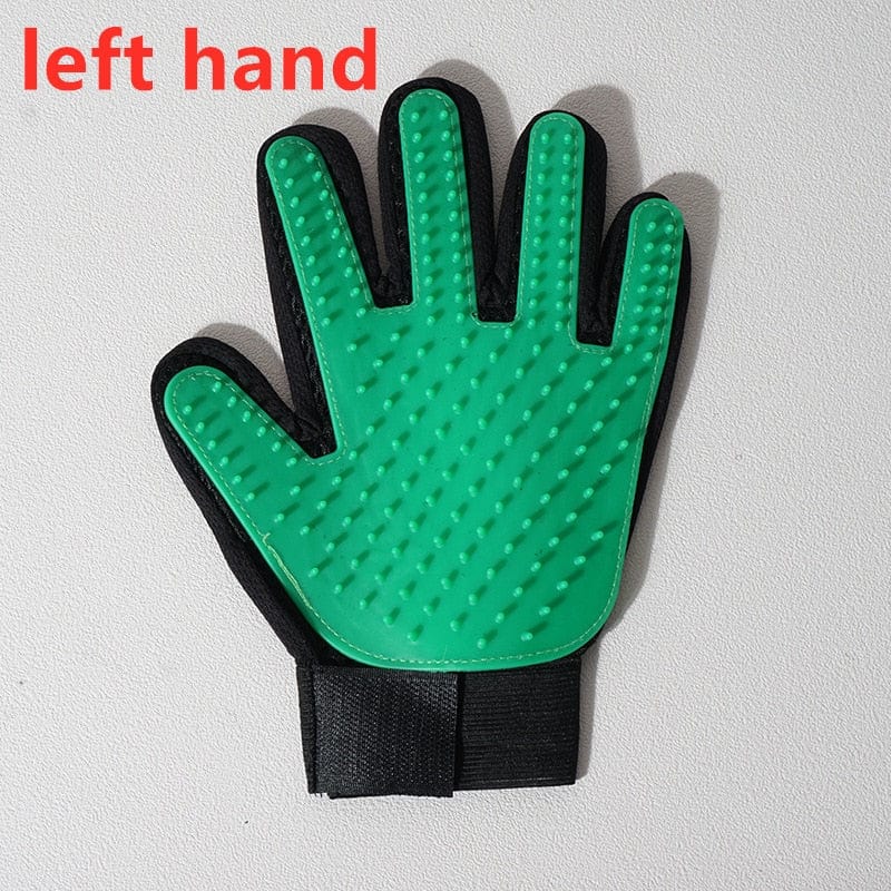 Pet Hair Remover Massage Brush Grooming Glove - Image 2