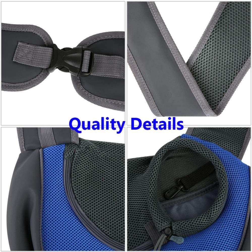 Travel Pet Carrier Handbag Pouch Single Shoulder Bag Sling - Image 6
