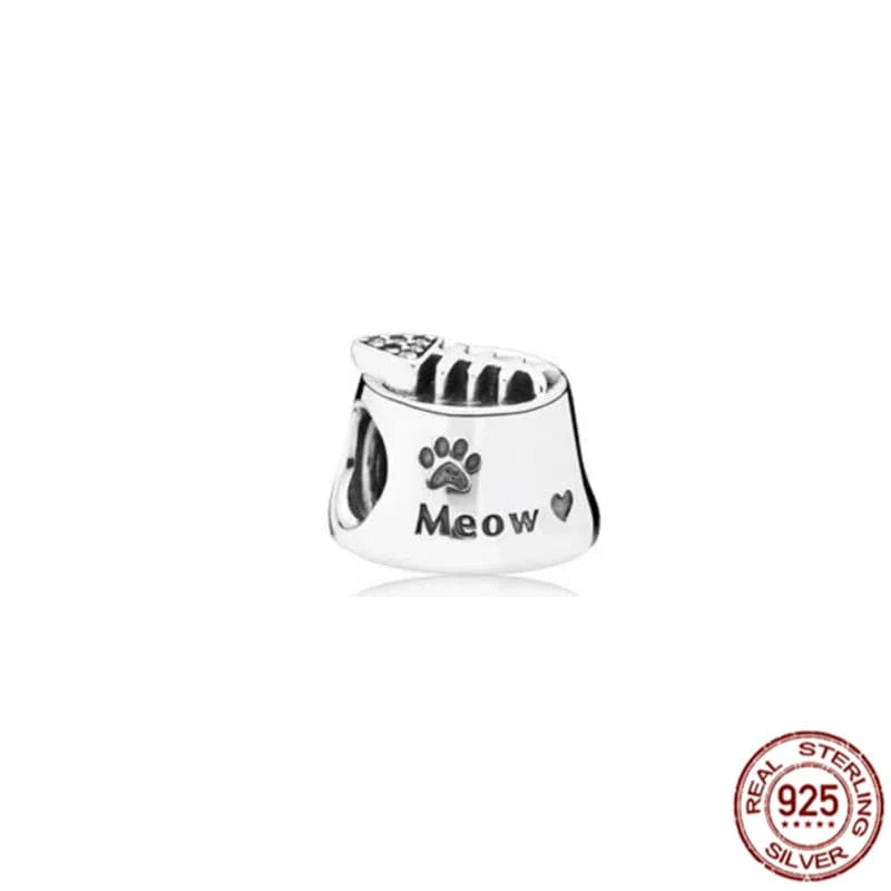 925 Sterling Silver Charm Bead Fit Pandora Bracelet Necklace - Image 3