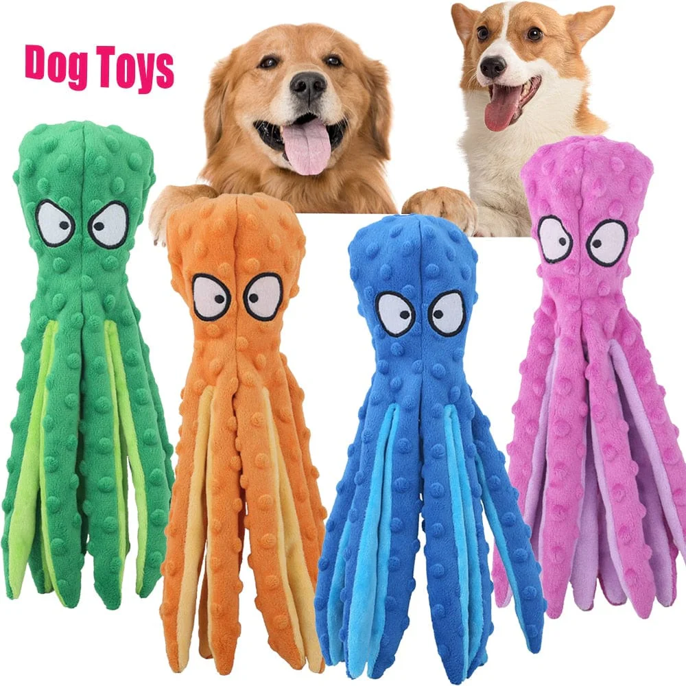 Dog Teeth Cleaning Octopus Chew Toy