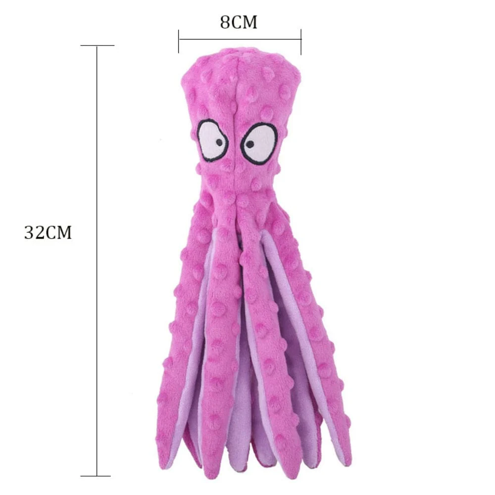 Dog Teeth Cleaning Octopus Chew Toy - Image 6