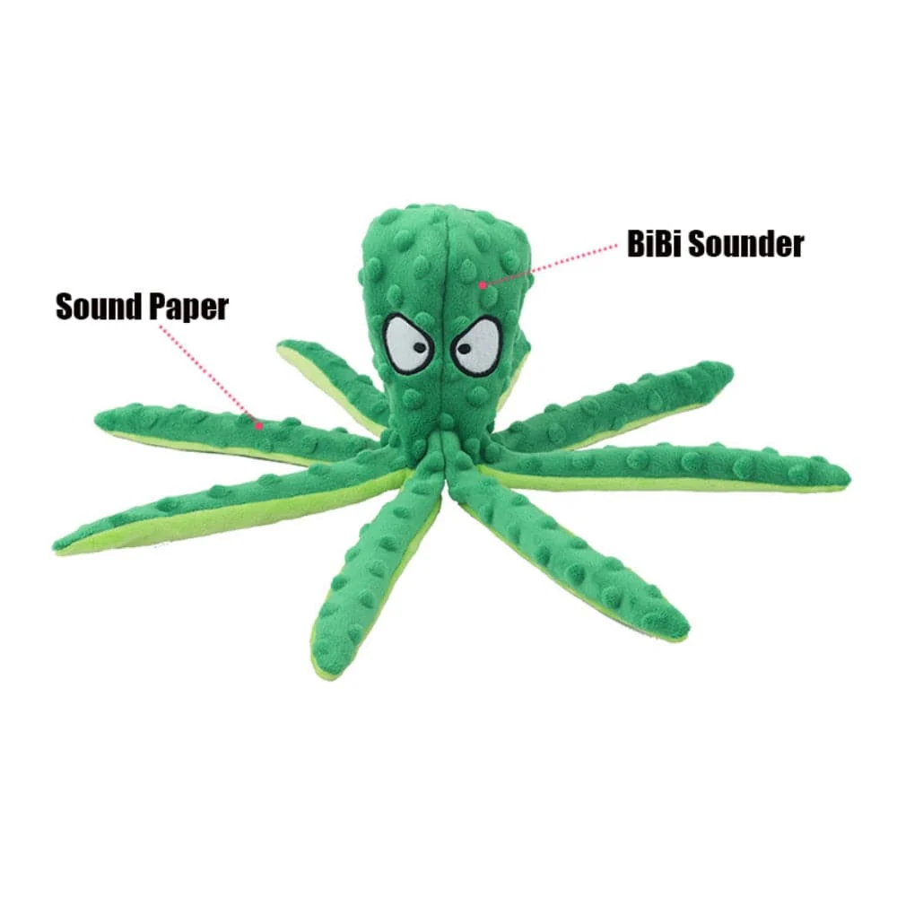 Dog Teeth Cleaning Octopus Chew Toy - Image 8