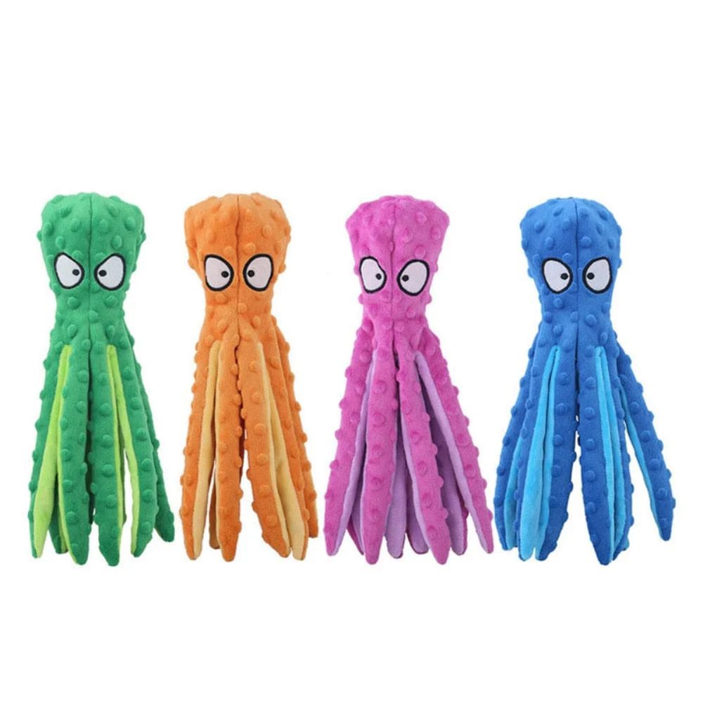 Dog Teeth Cleaning Octopus Chew Toy - Image 9
