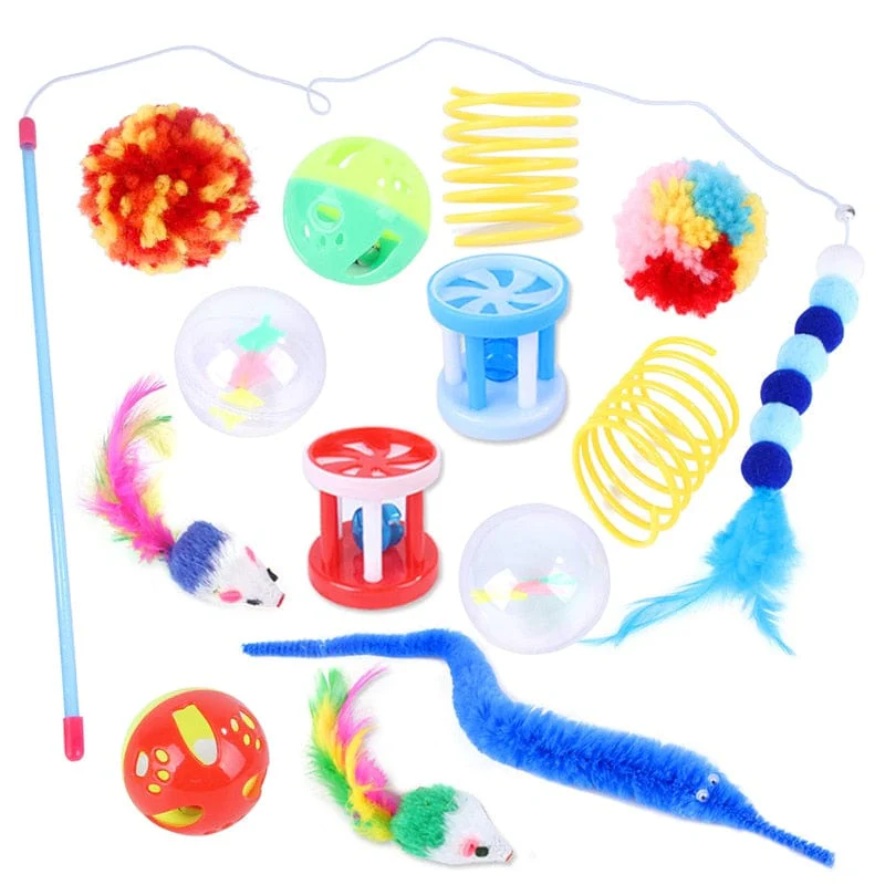 Interactive Fun Dog Cat Toy Set - Image 9