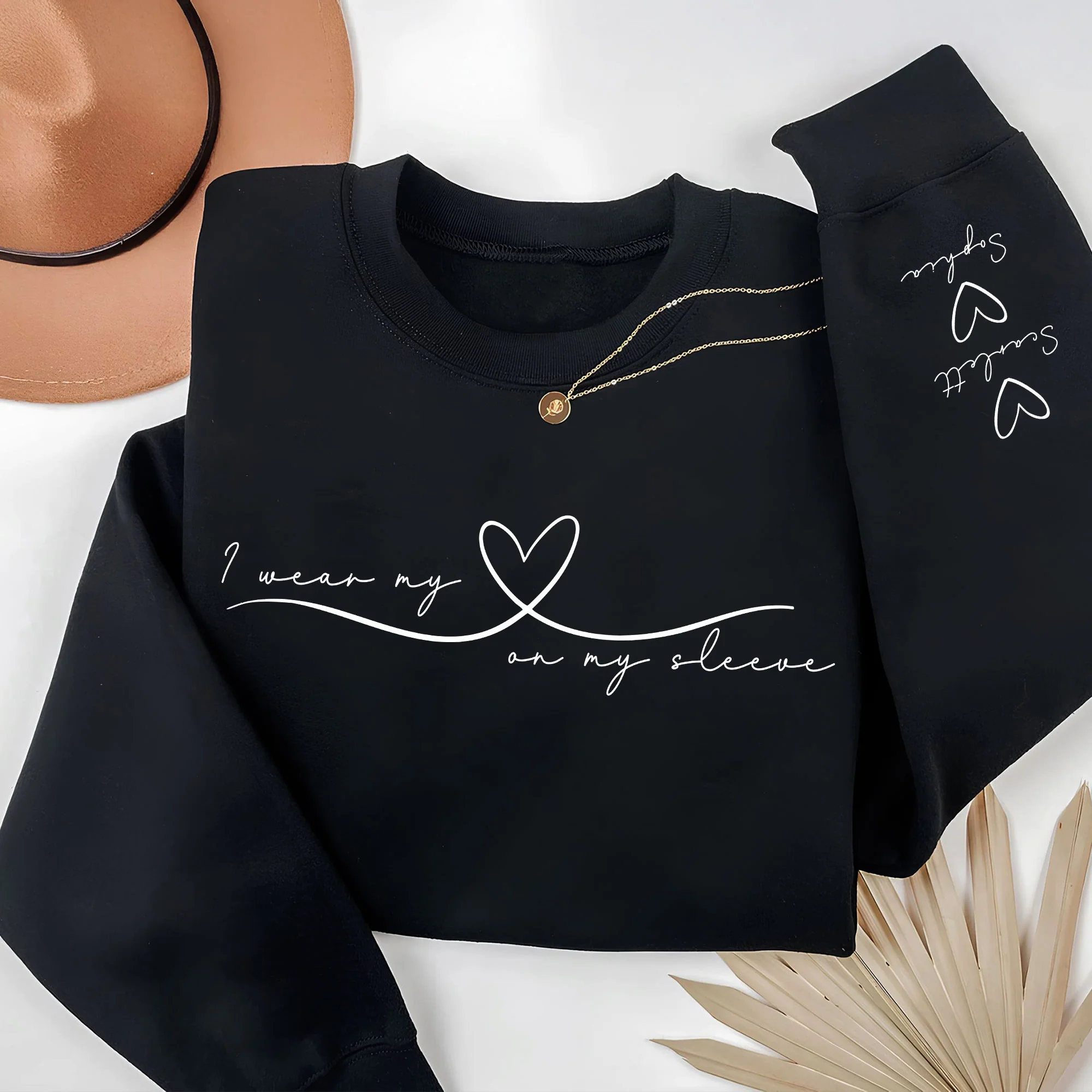 Personalized I Wear My Heart On My Sleeve Gift For Mom LM32 899093 - Image 6