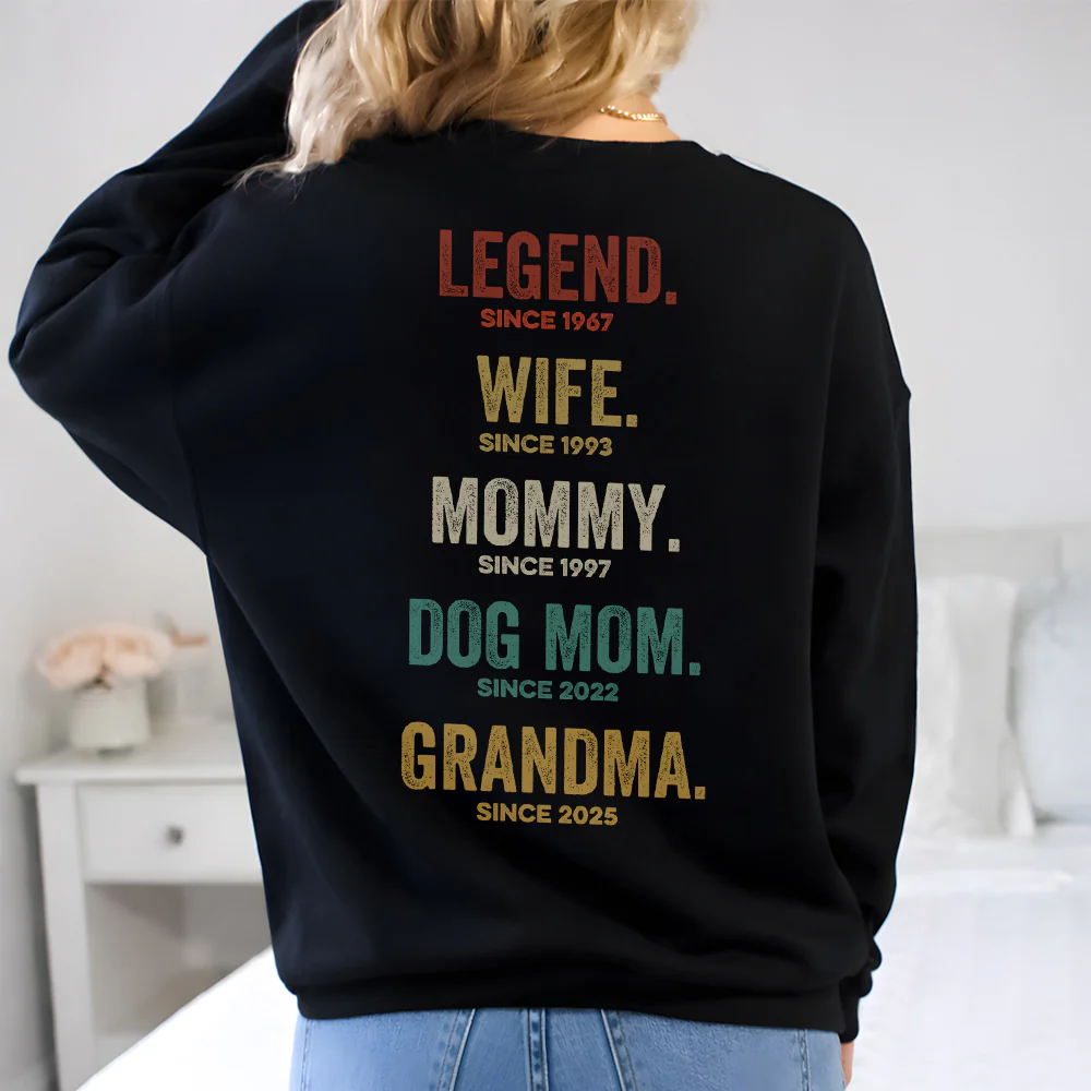 Personalized Legend Wife Mommy Dog Mom Shirt Gift For Mom TH10 898747 - Image 7