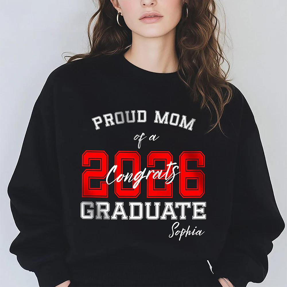 Personalized Proud Of You Class Of 2026 Graduation Dark Shirt HA75 920484 - Image 2