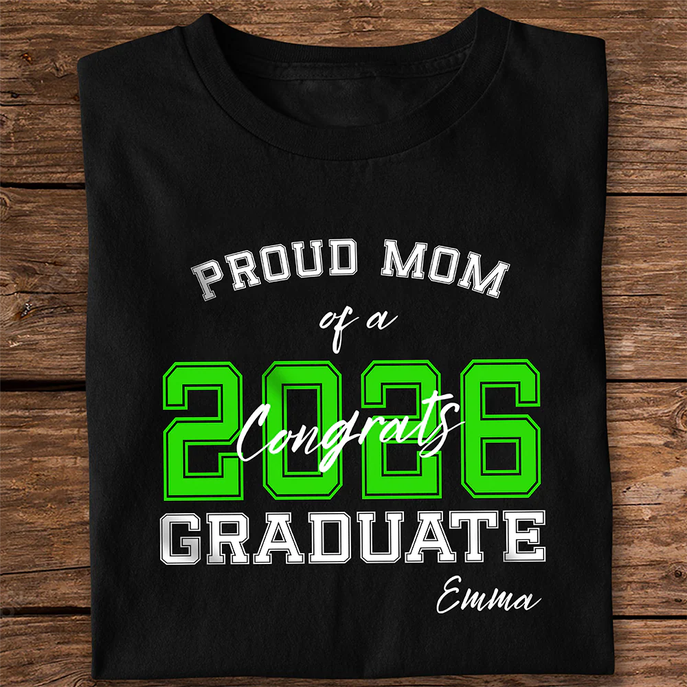 Personalized Proud Of You Class Of 2026 Graduation Dark Shirt HA75 920484 - Image 4