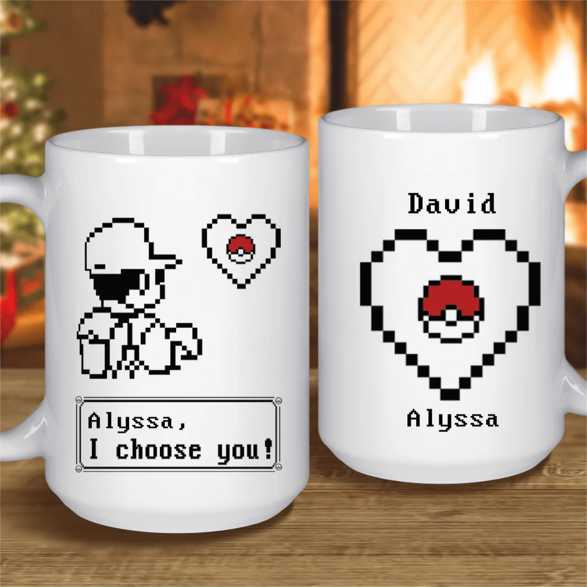 Pokemon I Choose You Valentine Mug - Image 3