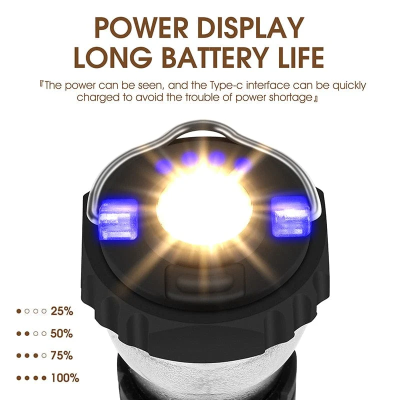 Portable Camping Light with Magnetic USB Rechargeable - Image 7