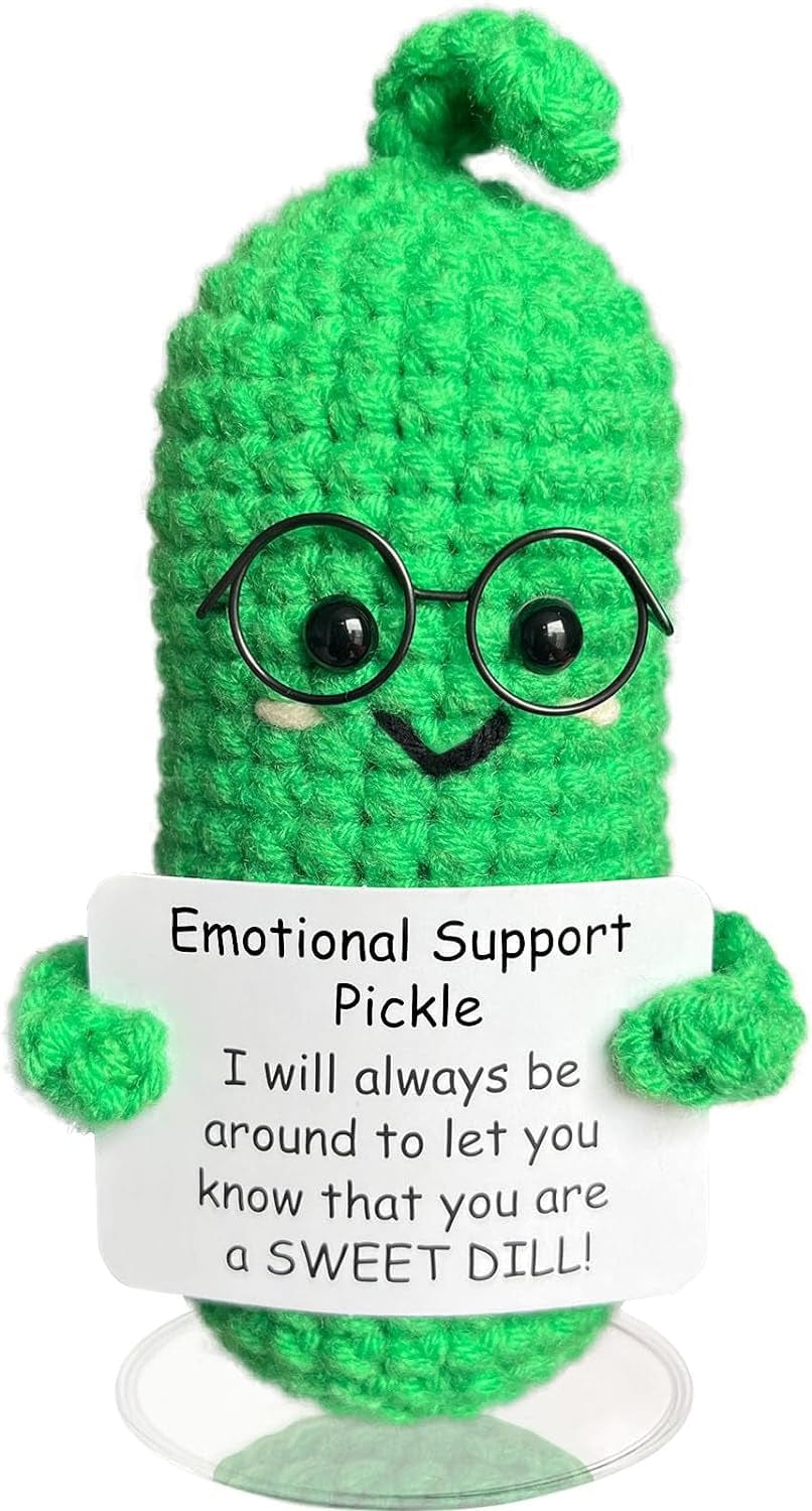 Positive Crochet Potato Funny Gifts with Positive Card for Cheer Up, Birthday Gifts for Friends Women, Graduation Gifts - Image 8