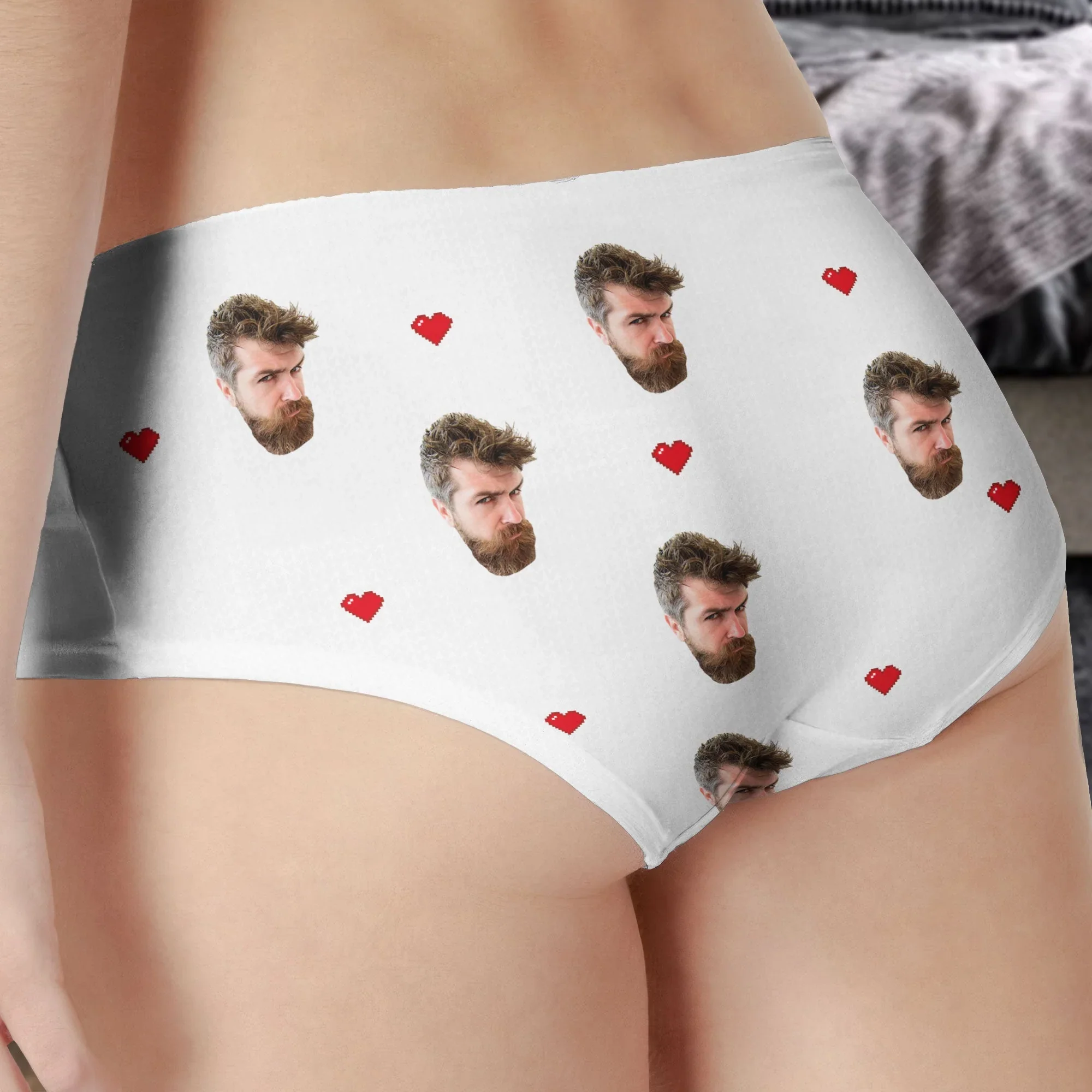 Property Of Anniversary Gift For Wife - Personalized Photo Women's Low-waisted Brief 642811 - Image 3
