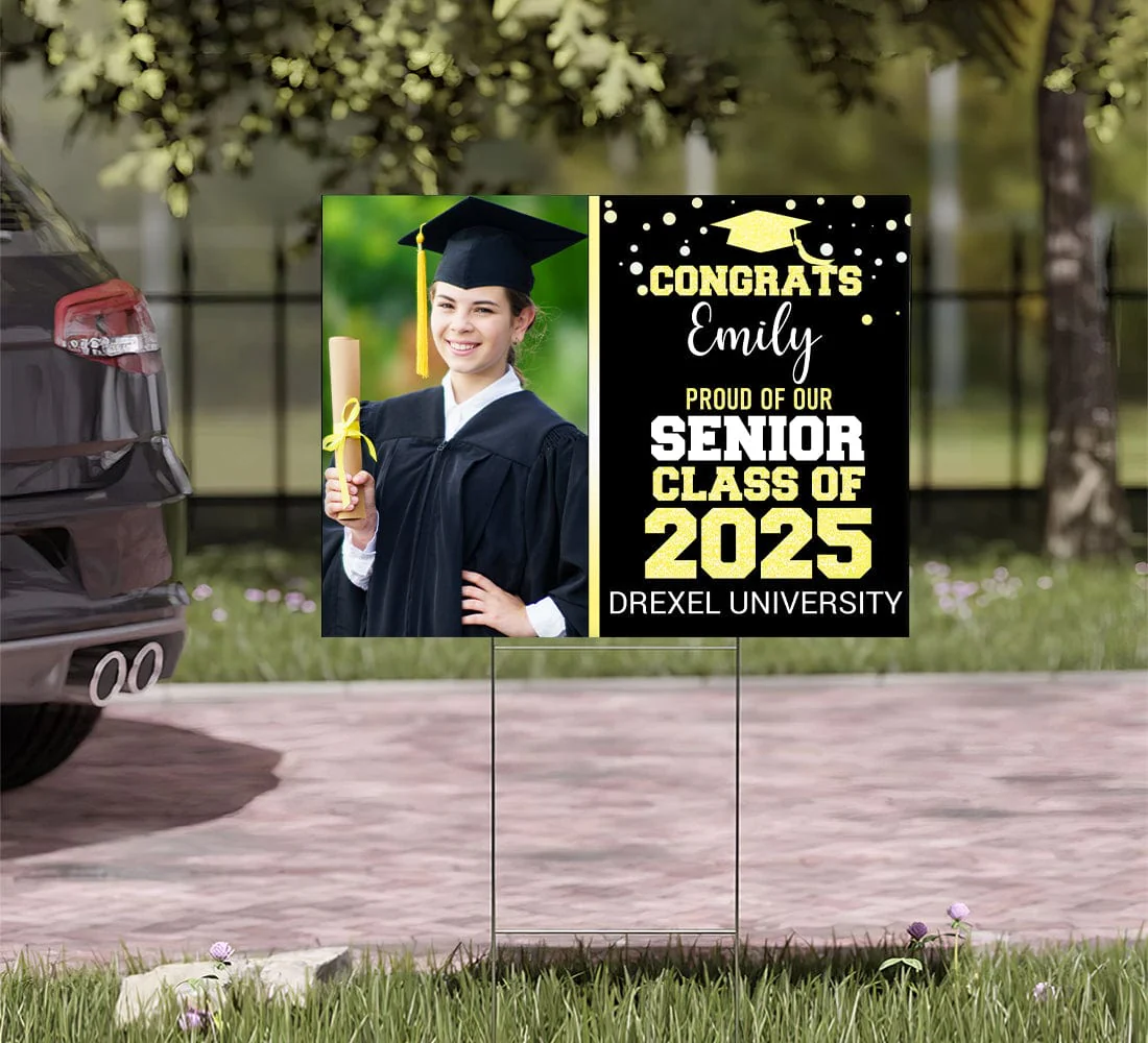 Proud Of Our Class Of 2025 Graduation Personalized Yard Sign 895078 - Image 4