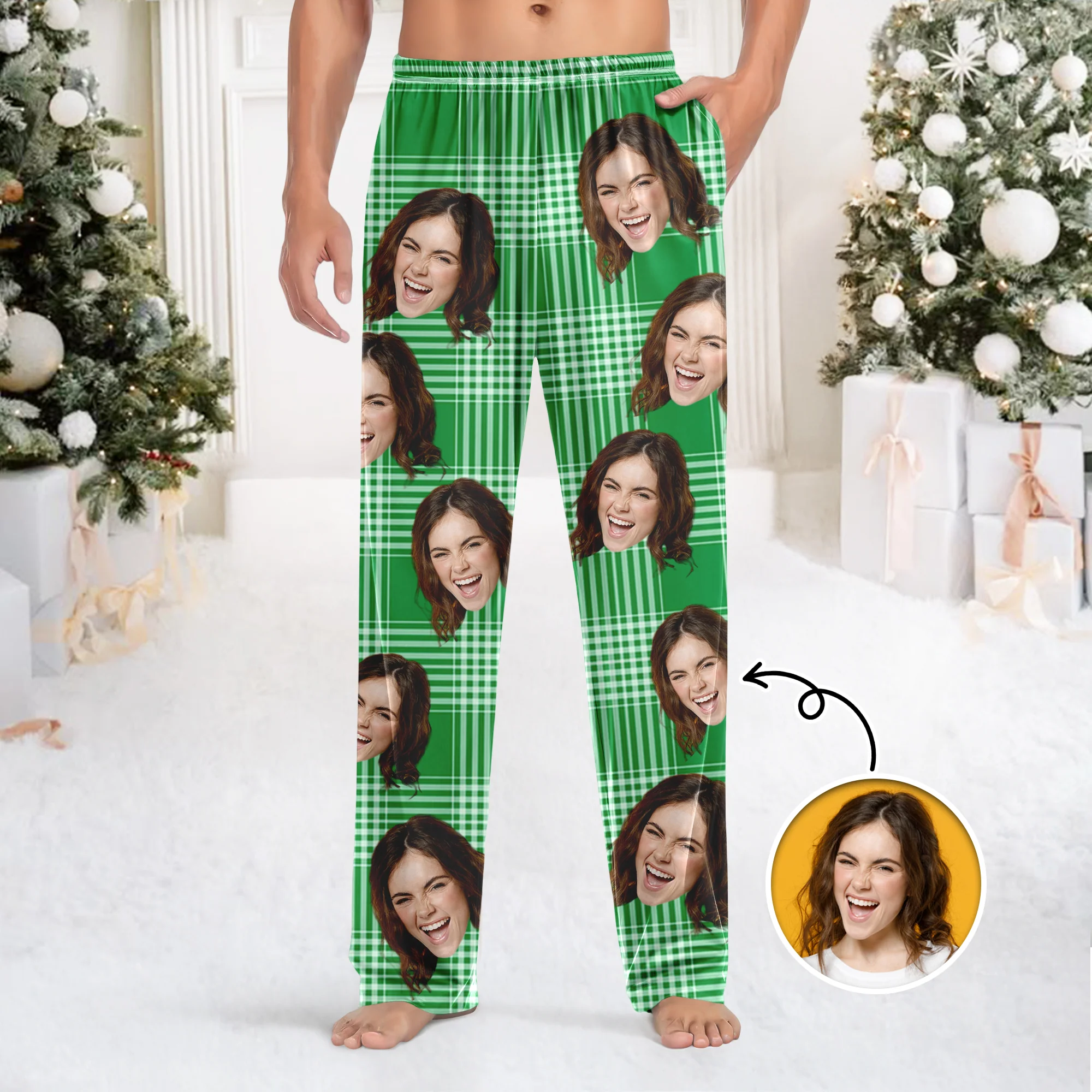 Custom Face Photo Sweatpants Gift For Christmas HO82 894952 - Image 14