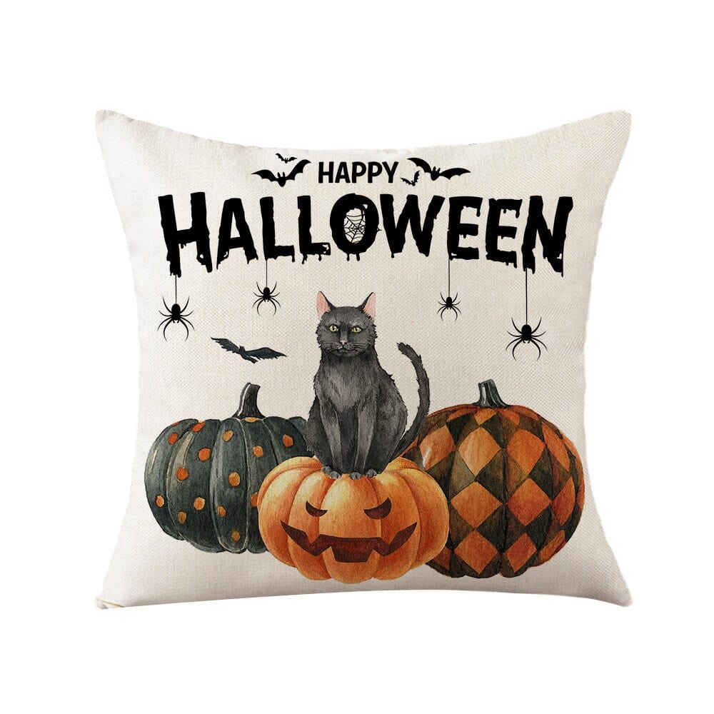 Pumpkin Halloween Decorative Pillow Case - Image 22