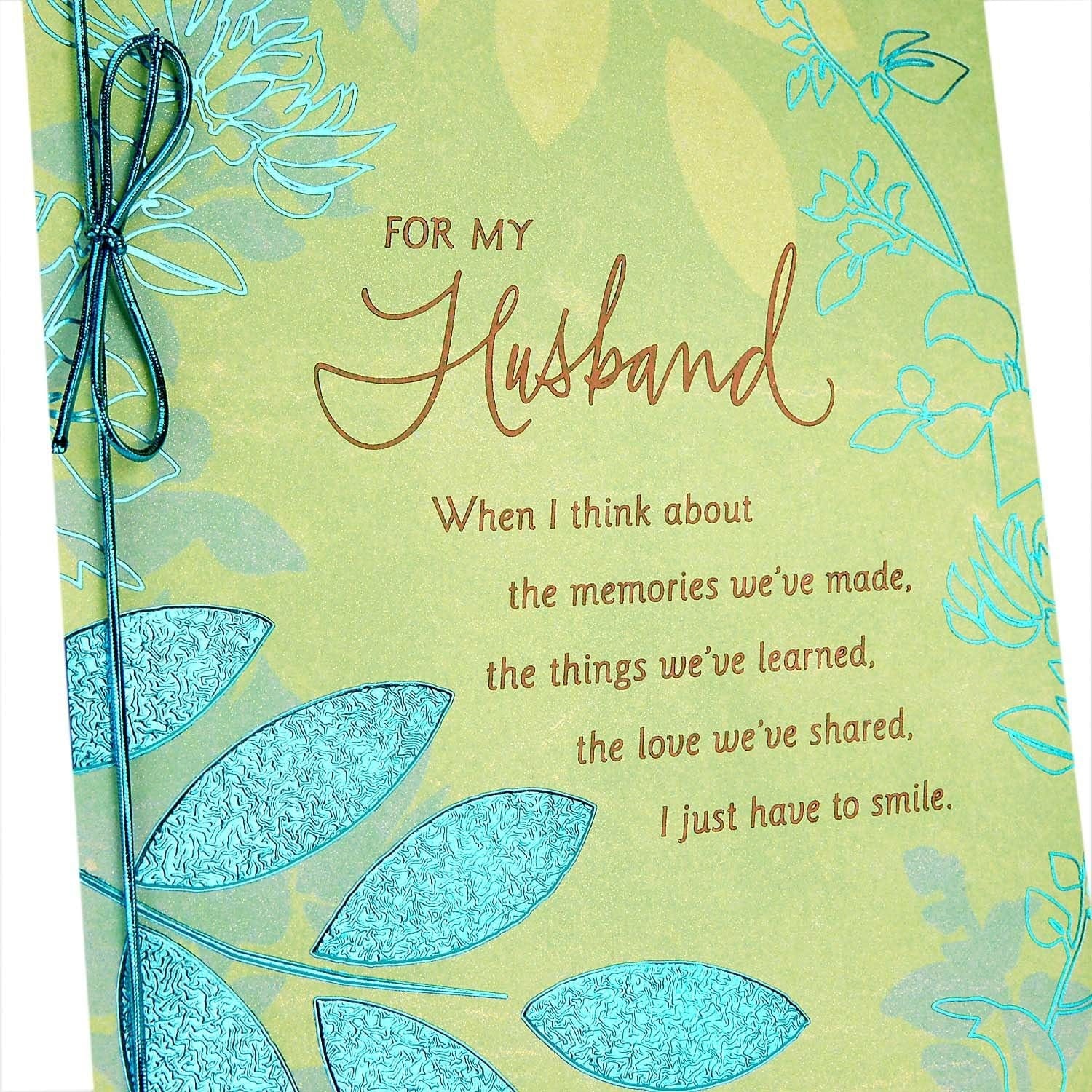 Romantic Father'S Day Card for Husband (Sweet and Good Man) (529FFW9512) - Image 5