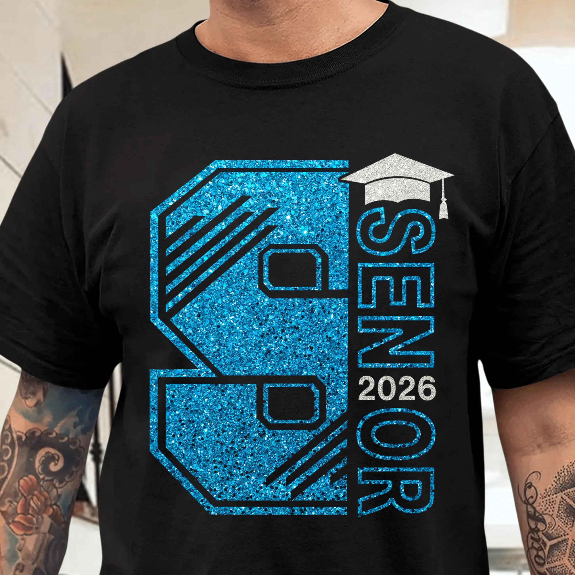 S is for Senior Graduation Shirt HN590 891894 - Image 10