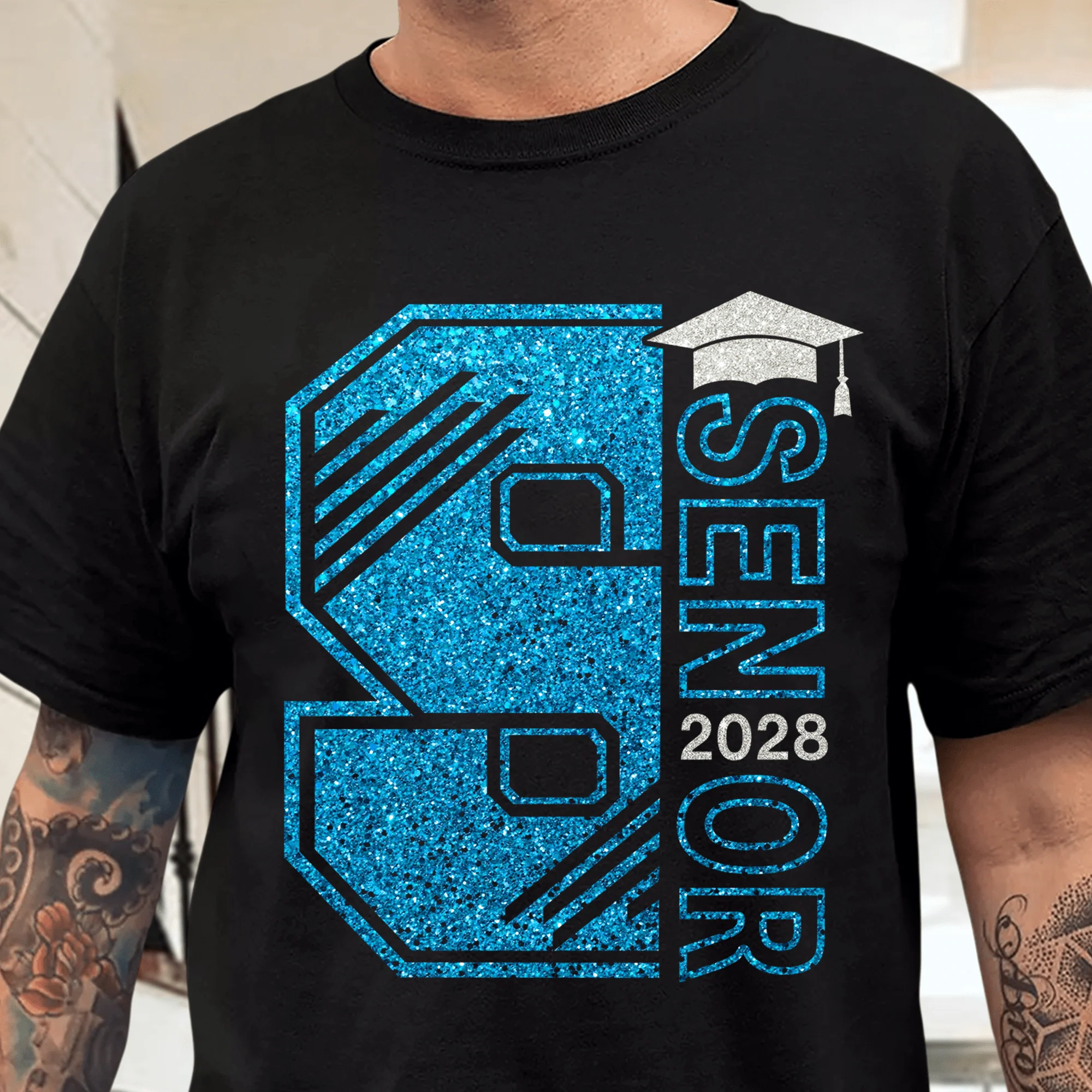 S is for Senior Graduation Shirt HN590 891894 - Image 22