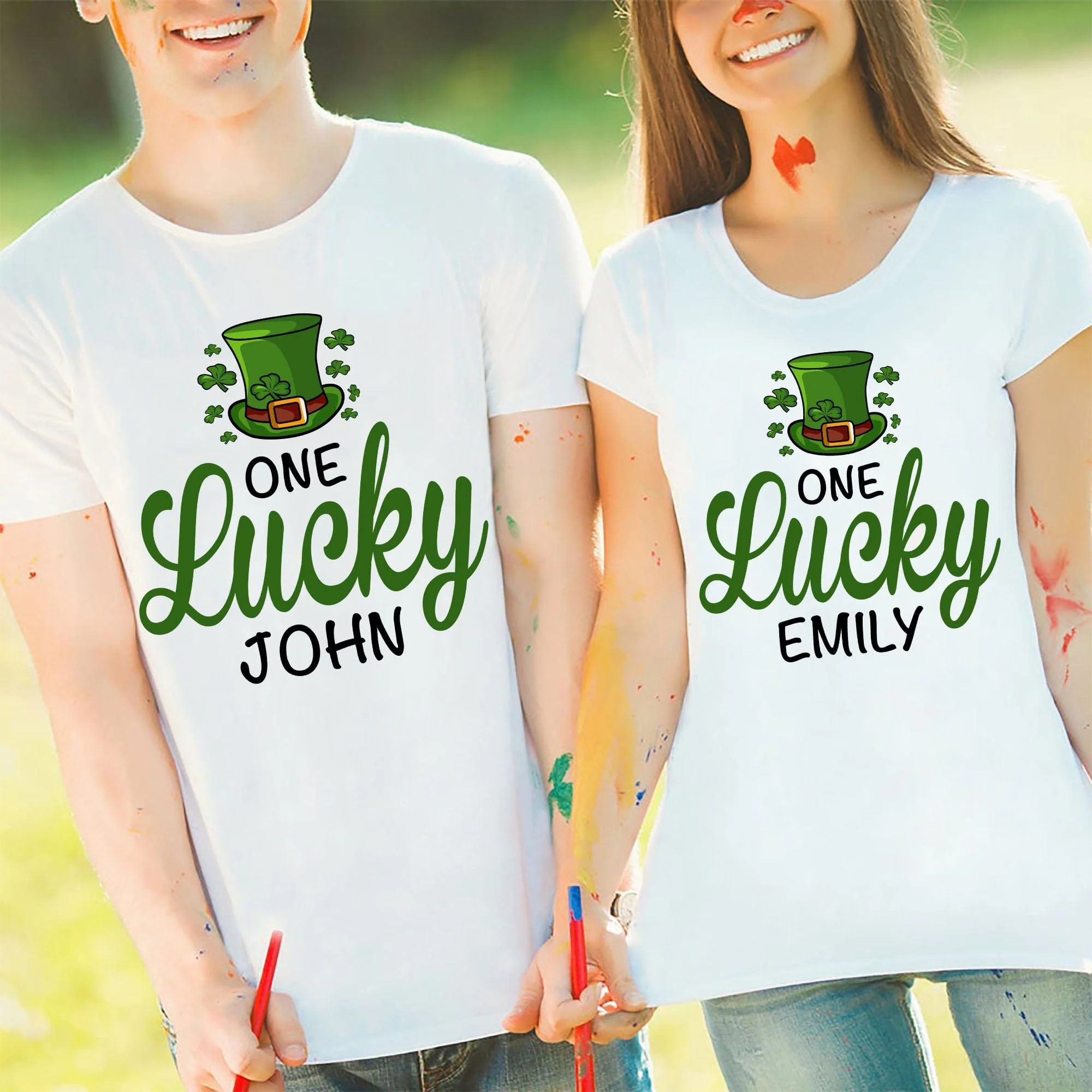 Saint Patricks Day Family Custom Shirt C151 - Image 3