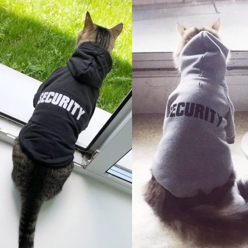 Warm Security Pet Cat Hoodie