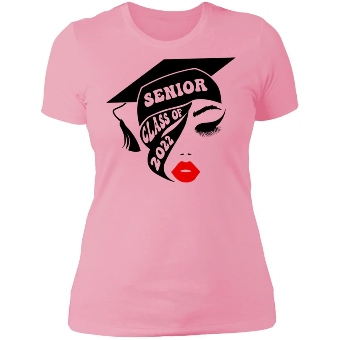Senior class of 2022 girl face shirt - Image 10