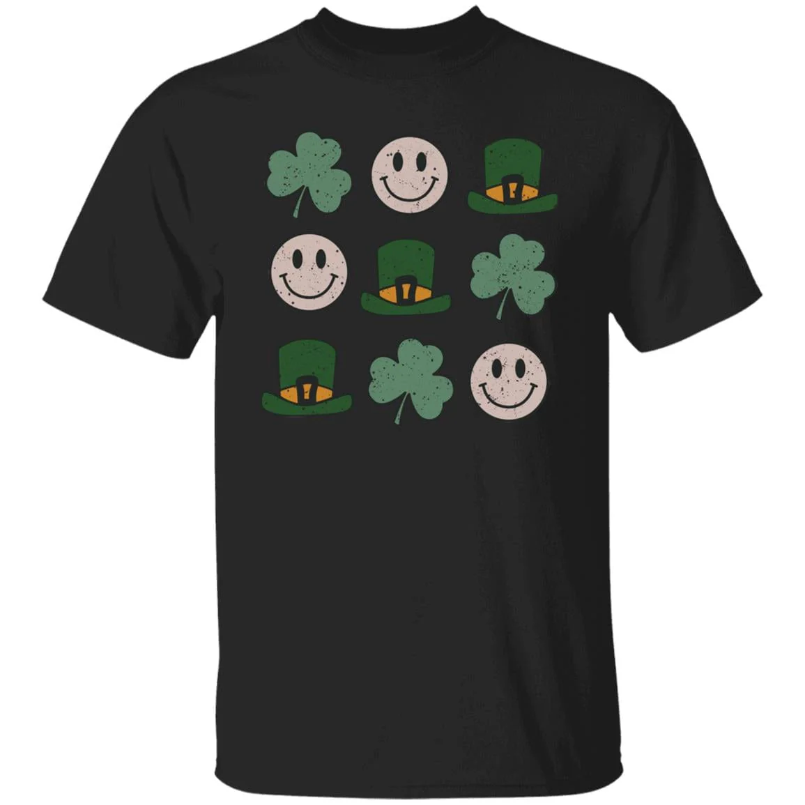 St Patricks Smiley Shamrock Irish Shirt - Image 11