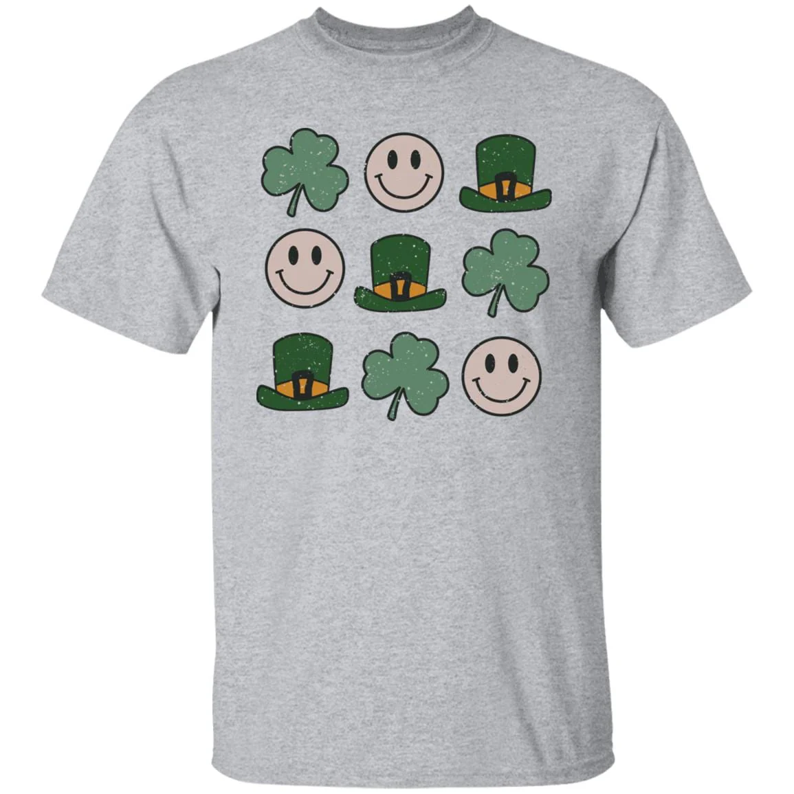 St Patricks Smiley Shamrock Irish Shirt - Image 13