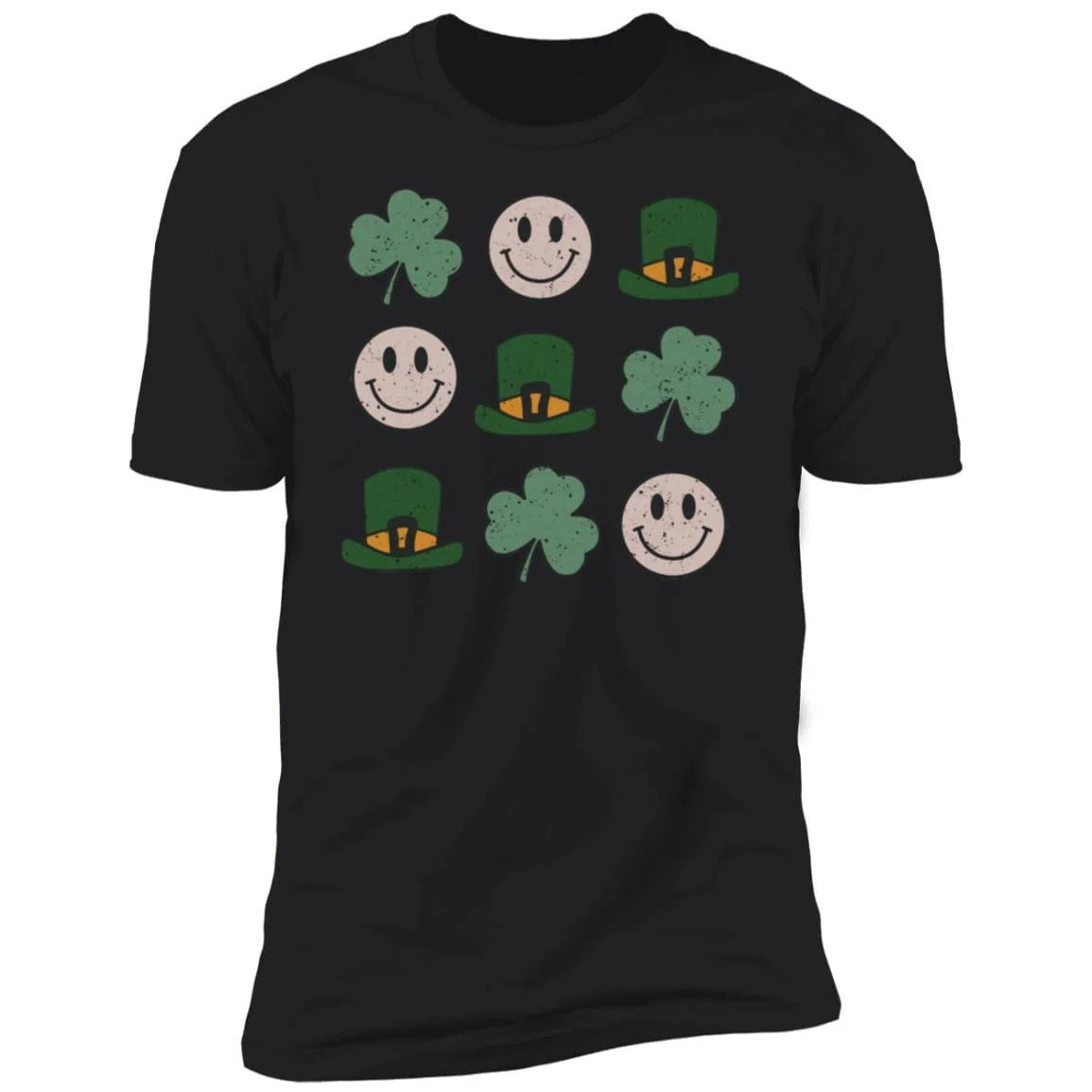 St Patricks Smiley Shamrock Irish Shirt - Image 5